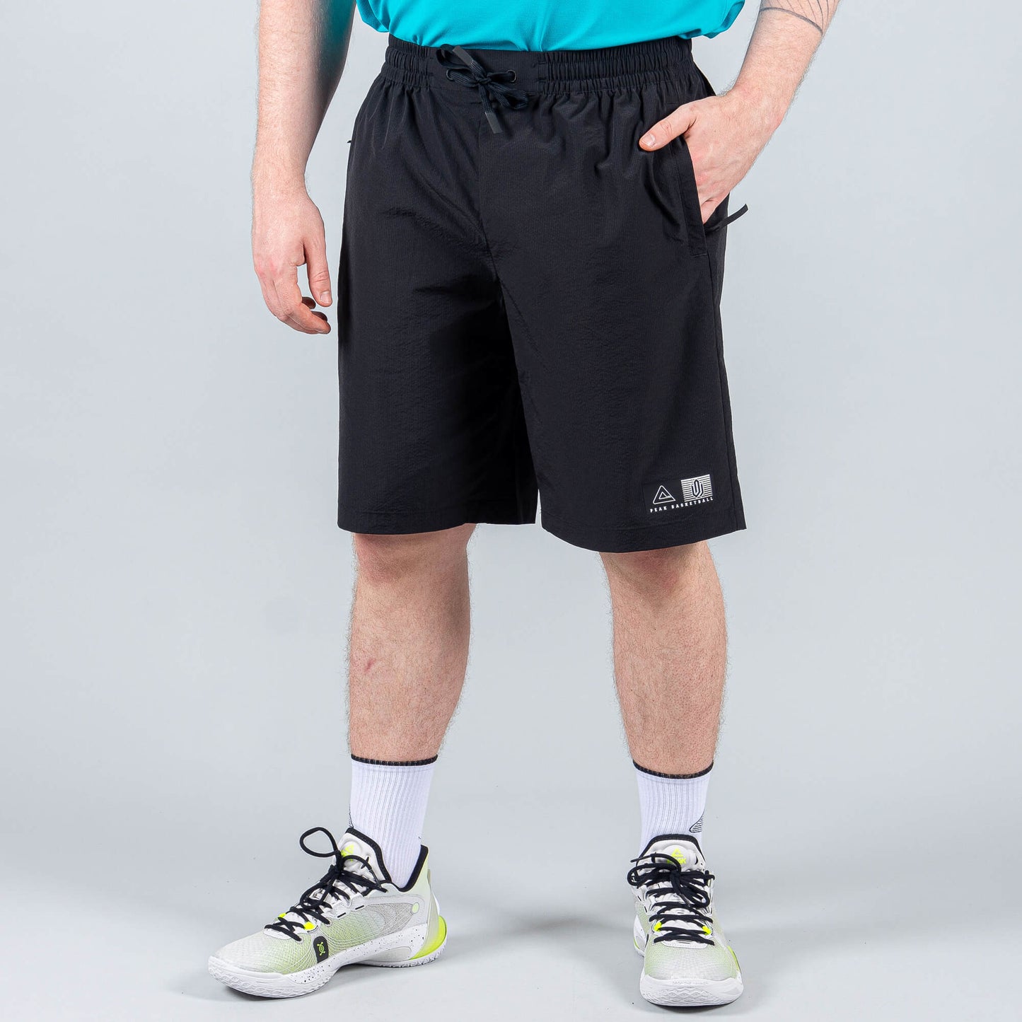 Basketbalové šortky Peak Wiggins BLACK