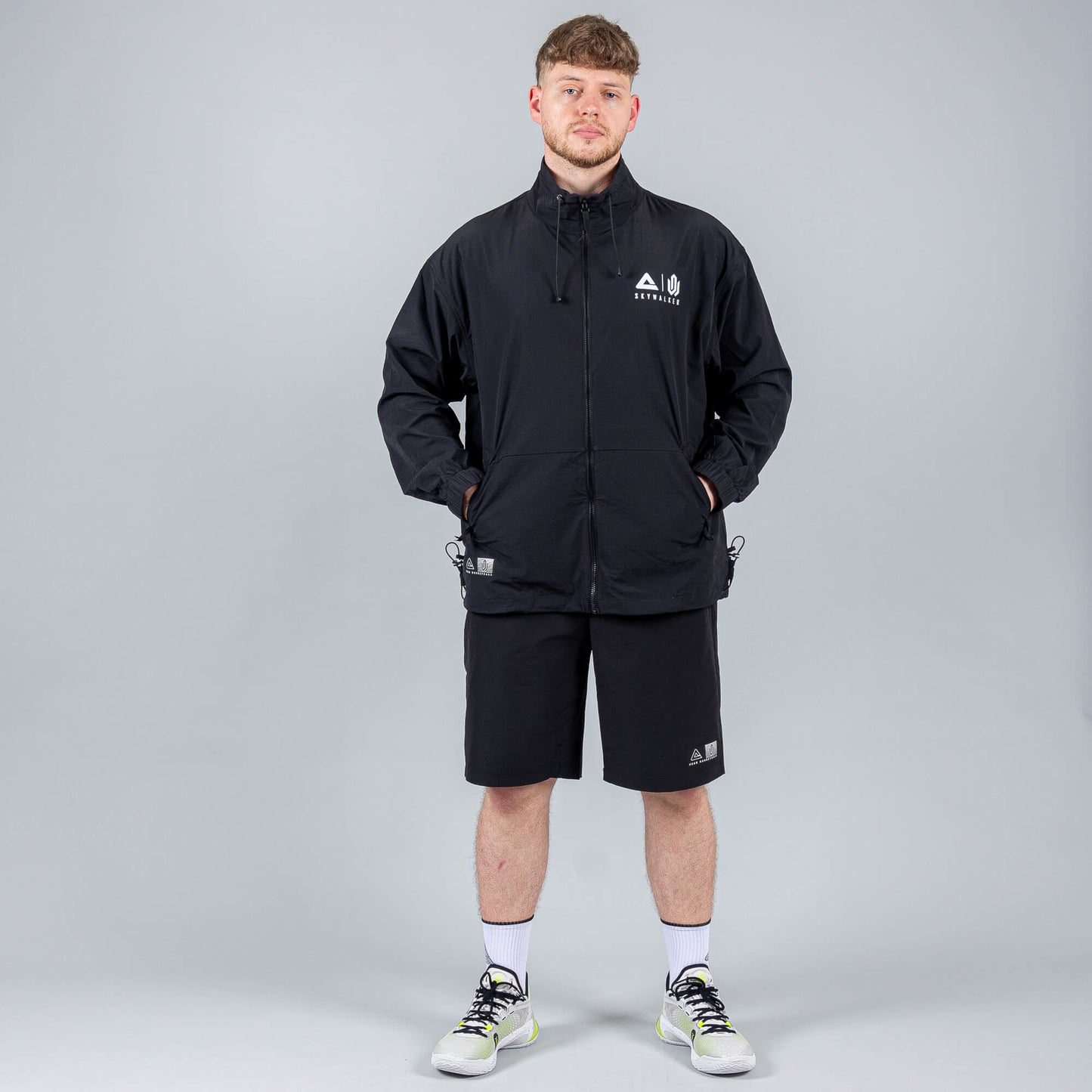 Basketbalové šortky Peak Wiggins BLACK