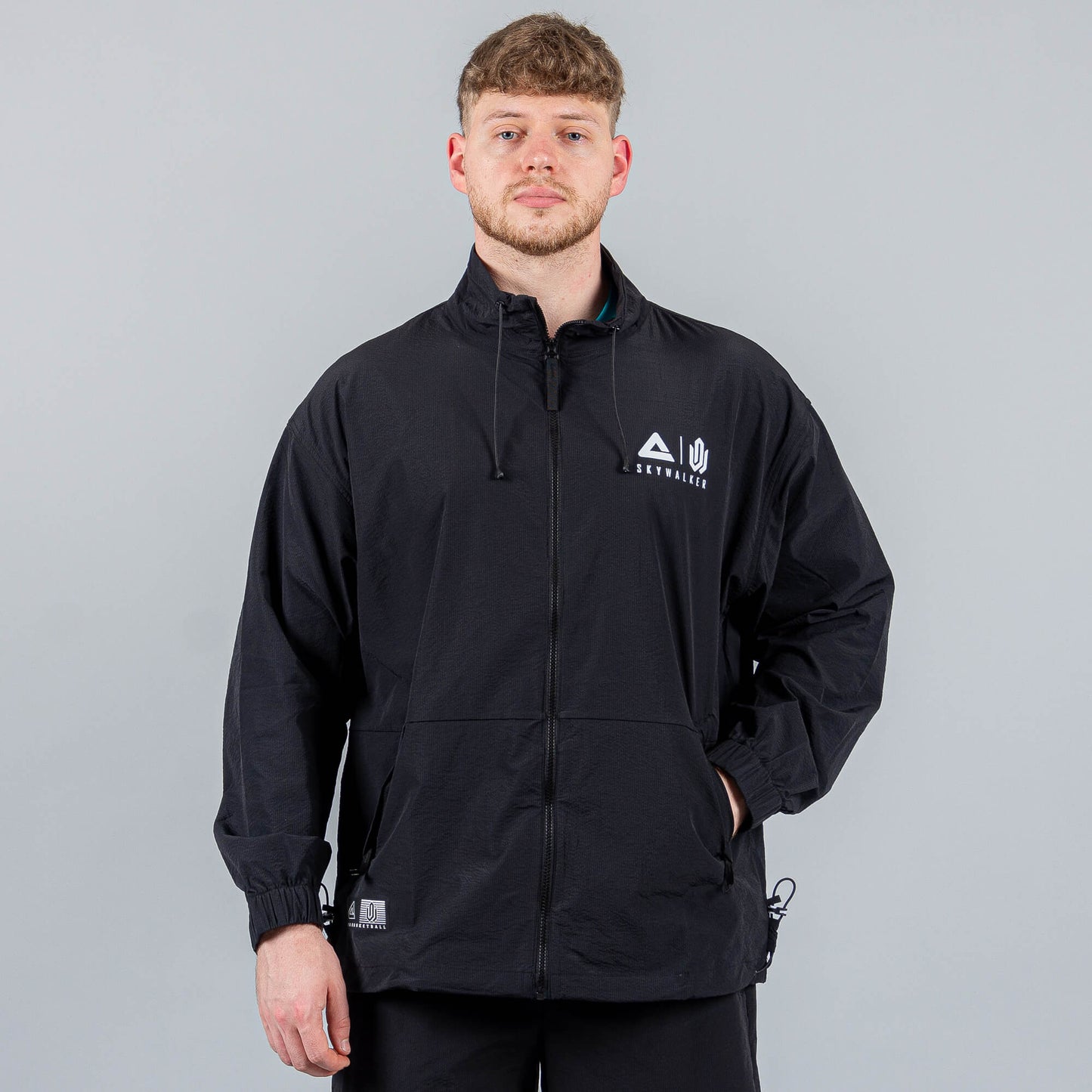 Pánska bunda Peak Ligth wind Jacket Wiggins BLACK