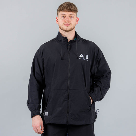 Pánska bunda Peak Ligth wind Jacket Wiggins BLACK