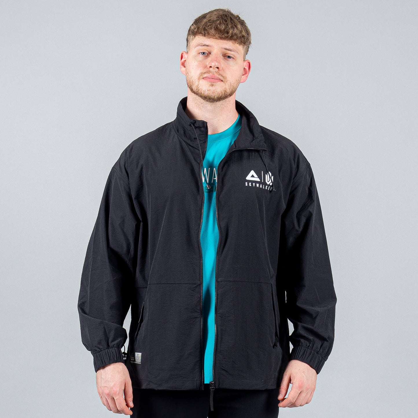 Pánska bunda Peak Ligth wind Jacket Wiggins BLACK