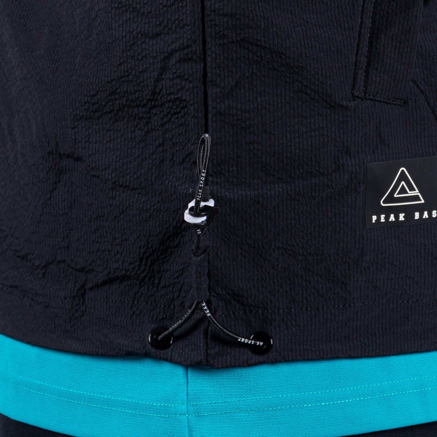 Pánska bunda Peak Ligth wind Jacket Wiggins BLACK