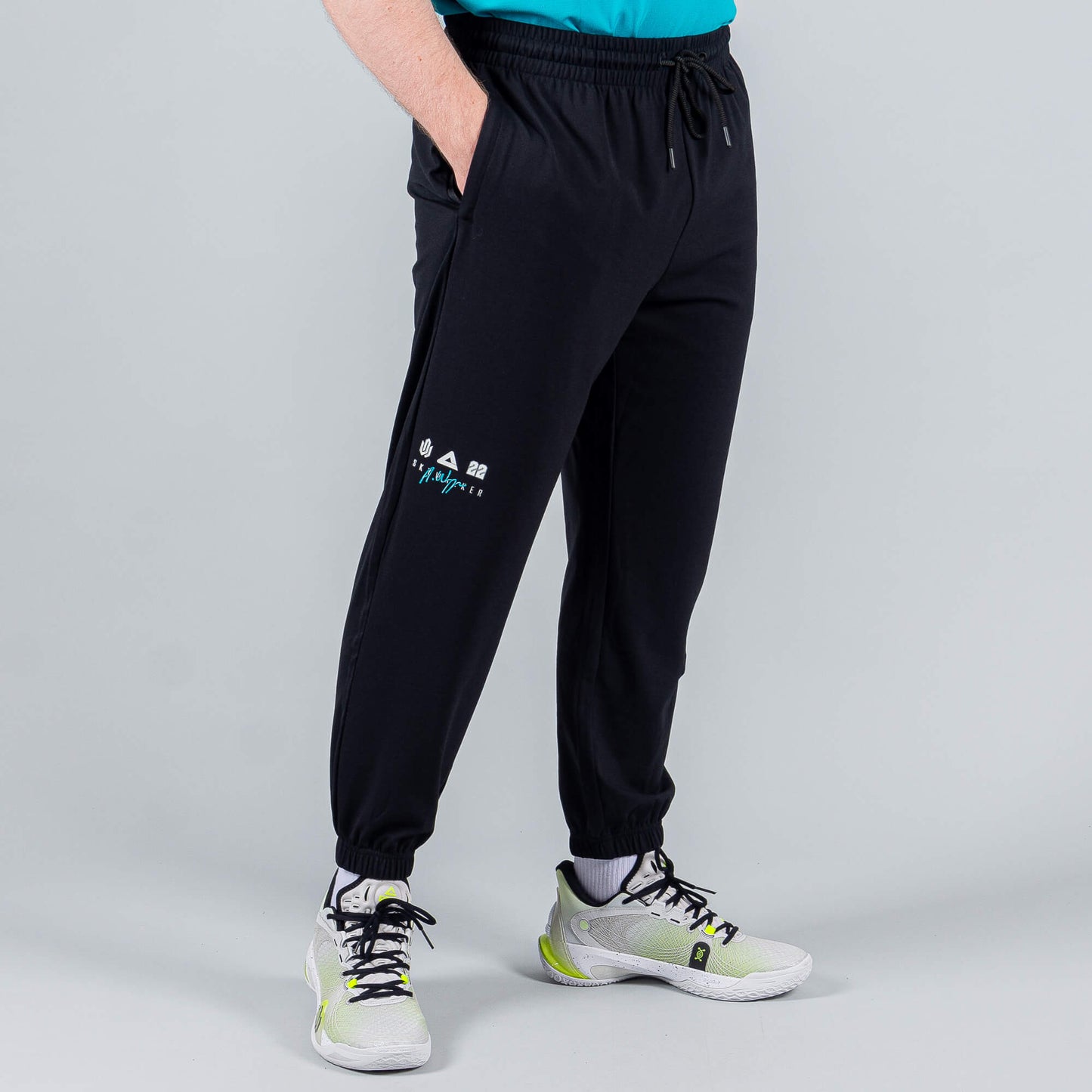 Pánske tepláky Peak Wiggins BLACK