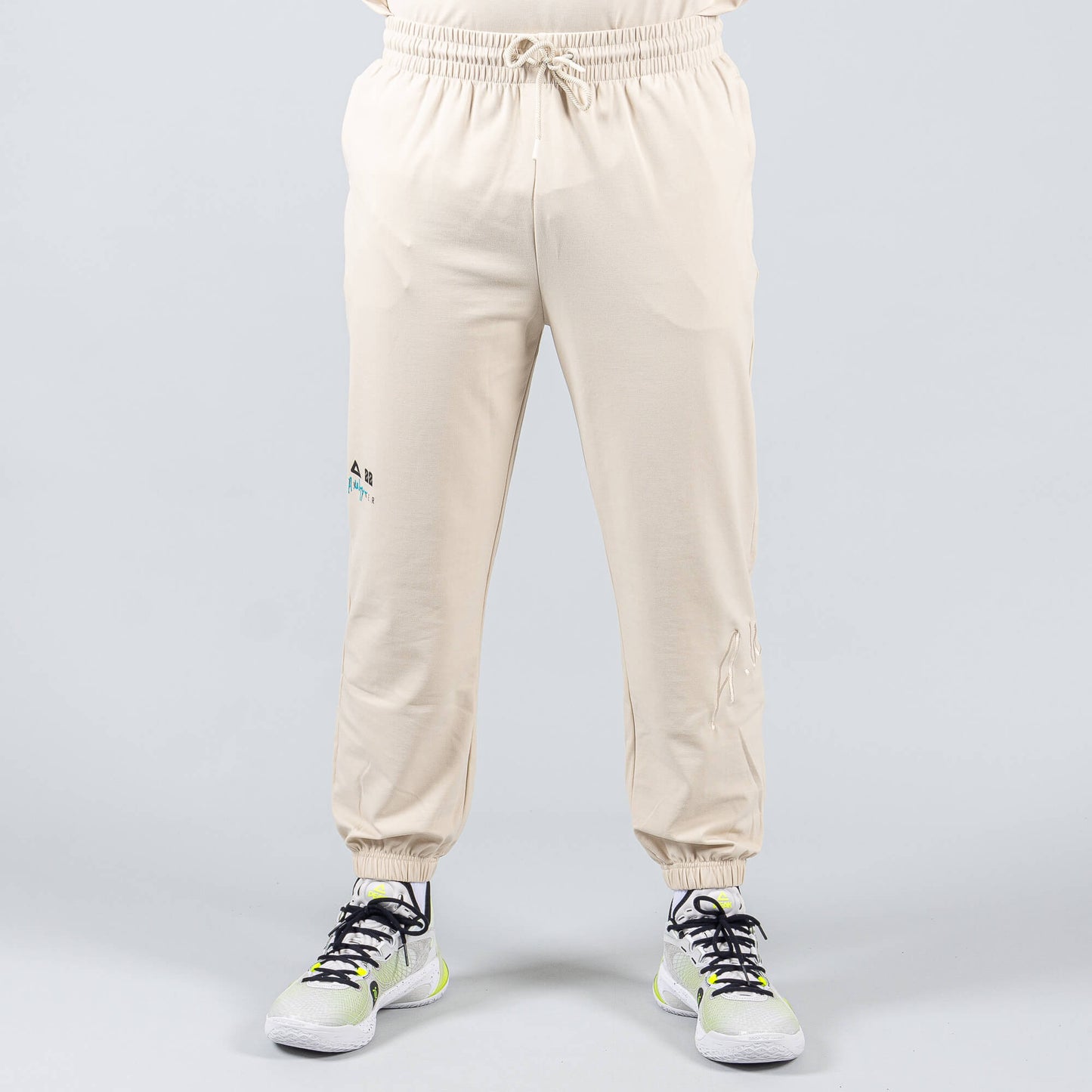 Pánske tepláky Peak Wiggins WHITE GREY