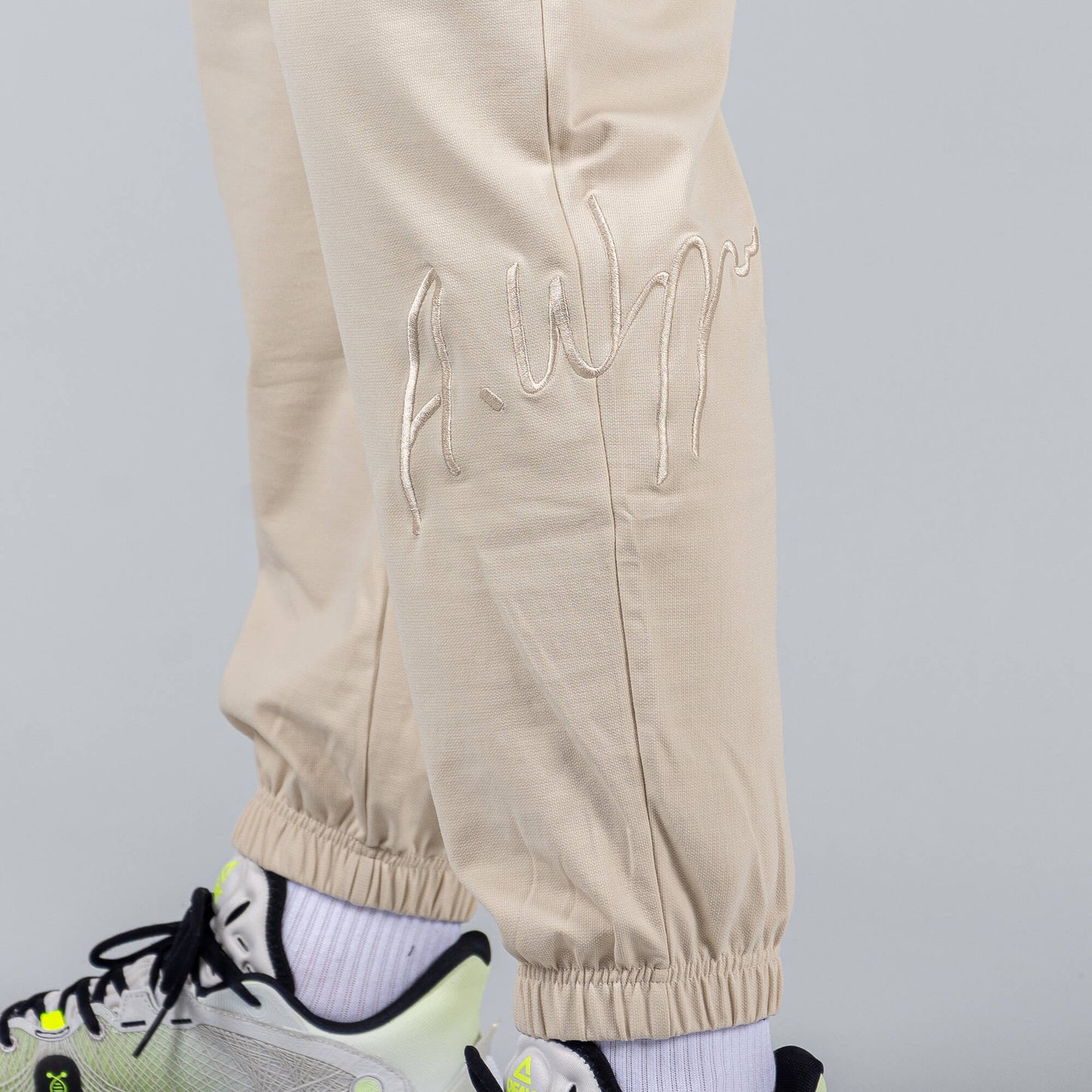 Pánske tepláky Peak Wiggins WHITE GREY