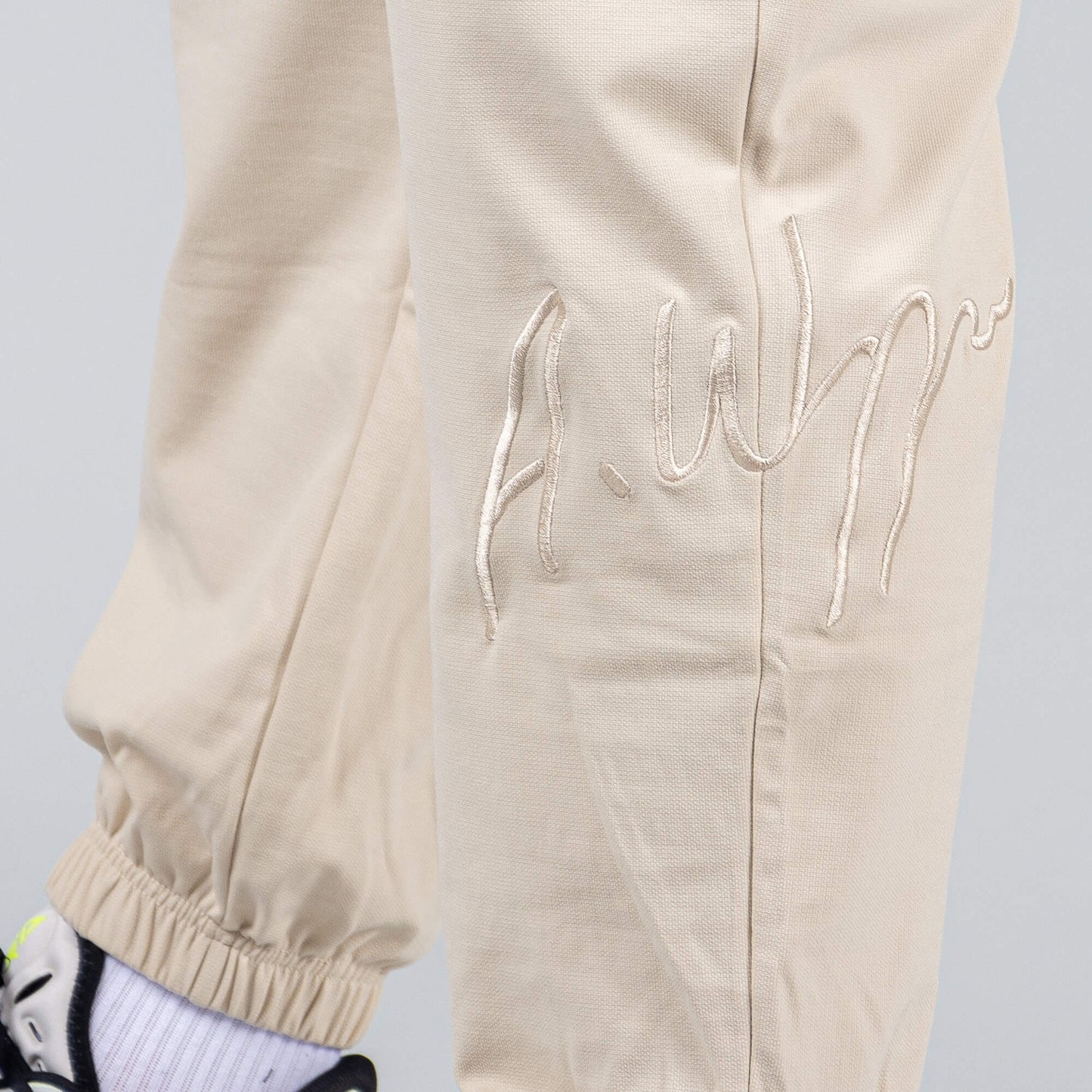 Pánske tepláky Peak Wiggins WHITE GREY