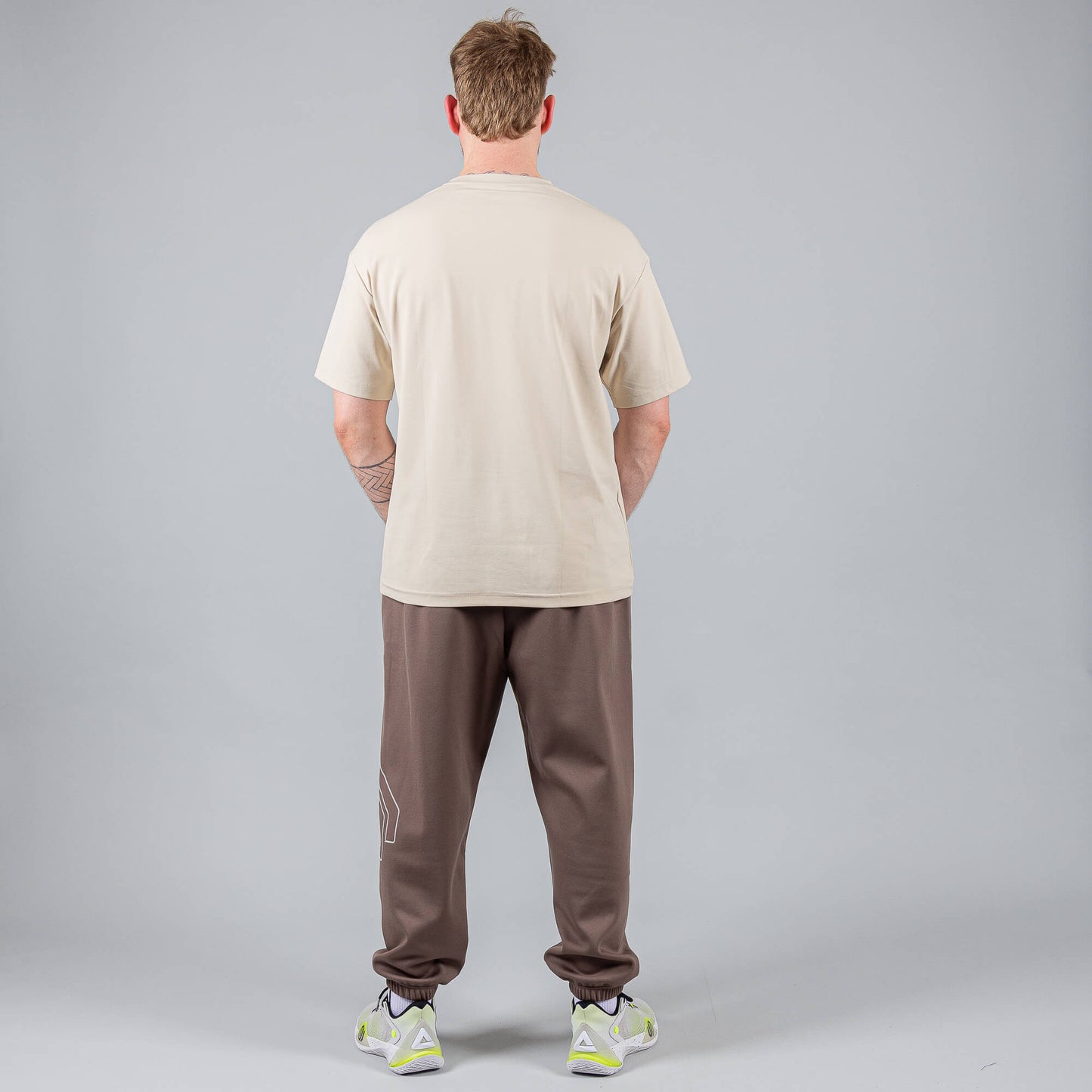 Tepláky Peak Wiggins Basketball Lifestyle Knitted Fleece Pants Brown