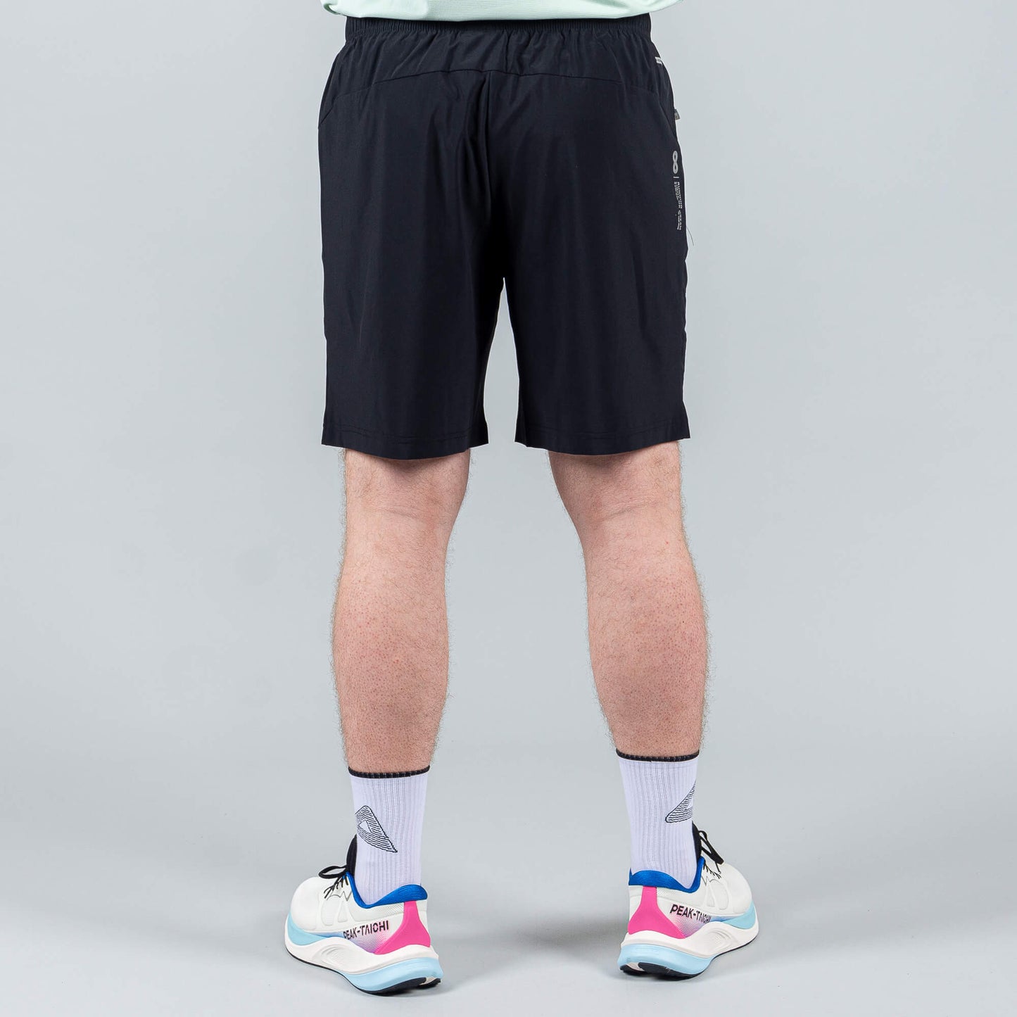 Bežecké šortky PEAK P-DRY BLACK