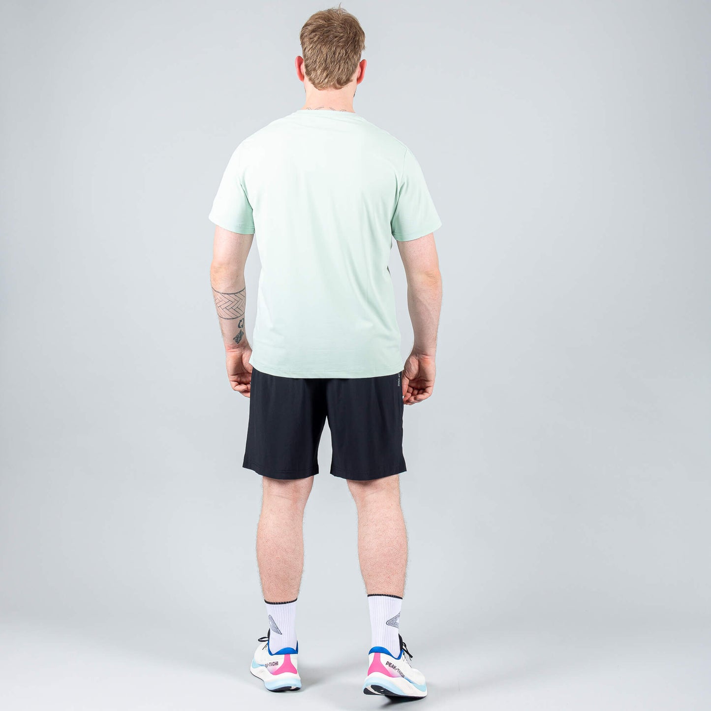 Bežecké šortky PEAK P-DRY BLACK