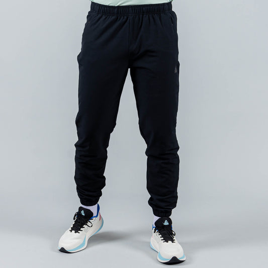 Bežecké Nohavice Peak (Woven Fleece Pants) Black