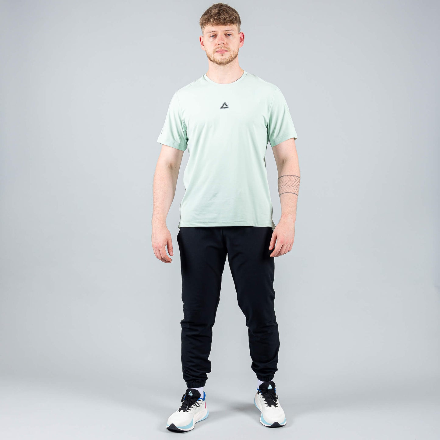 Bežecké Nohavice Peak (Woven Fleece Pants) Black