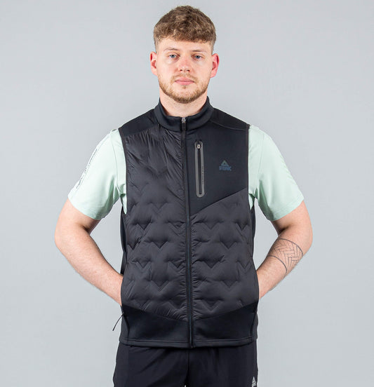 Bežecká páperová vesta Peak (Down Waistcoat) Black