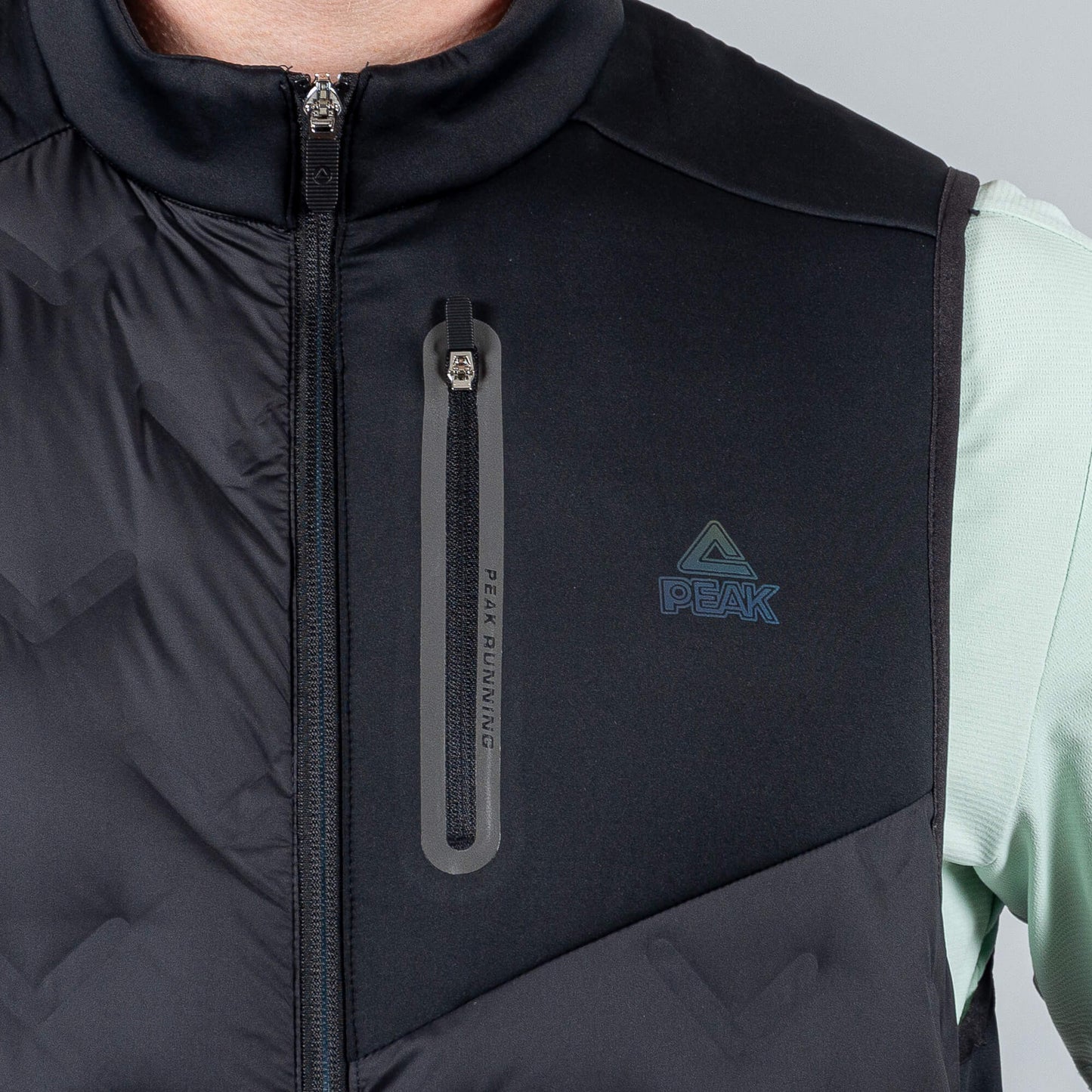 Bežecká páperová vesta Peak (Down Waistcoat) Black