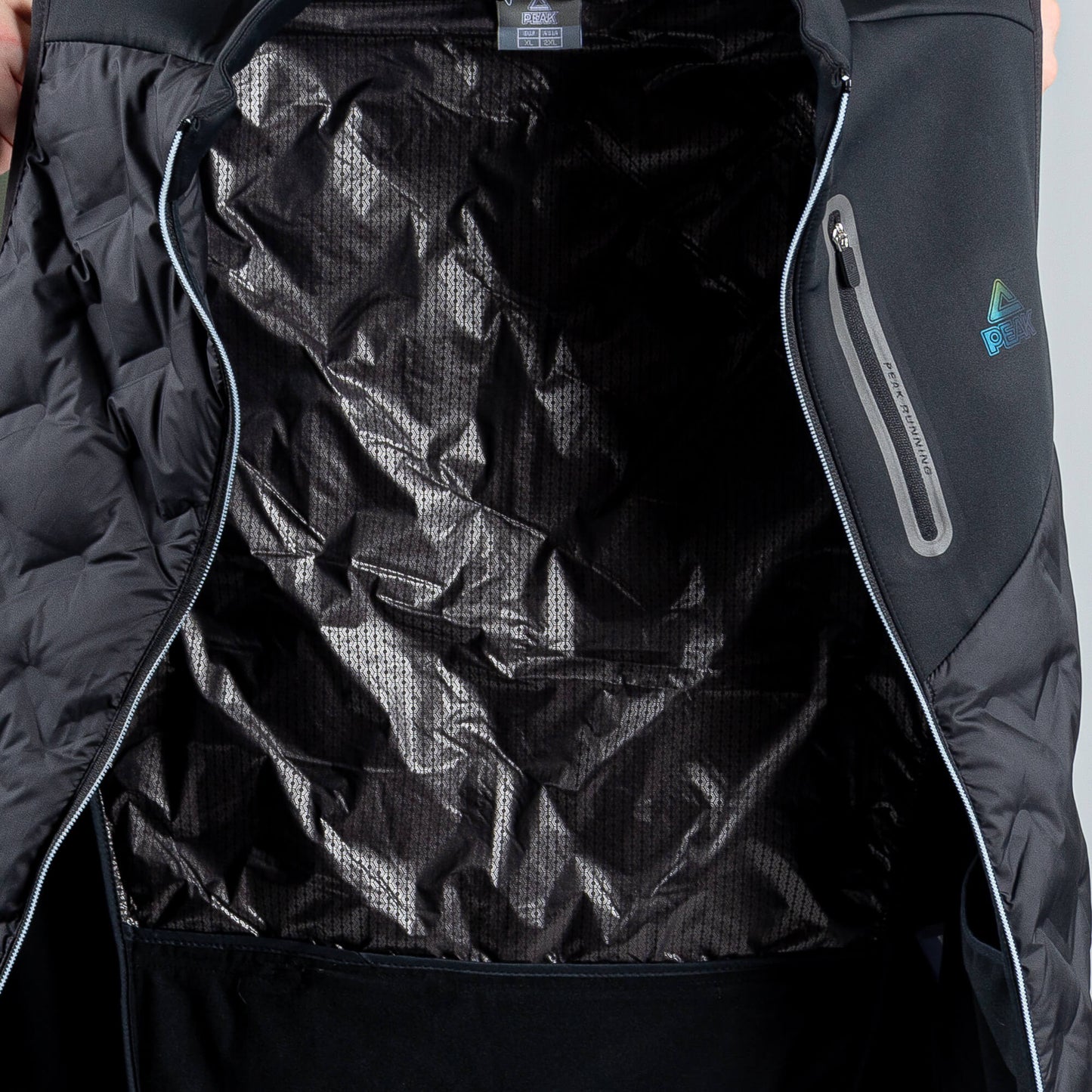 Bežecká páperová vesta Peak (Down Waistcoat) Black