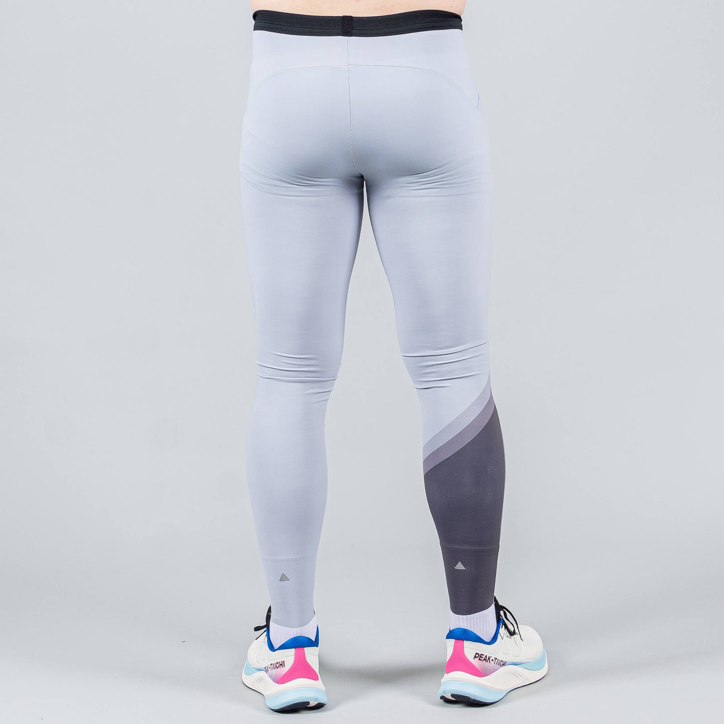 Bežecké legíny Peak SLIVER GREY