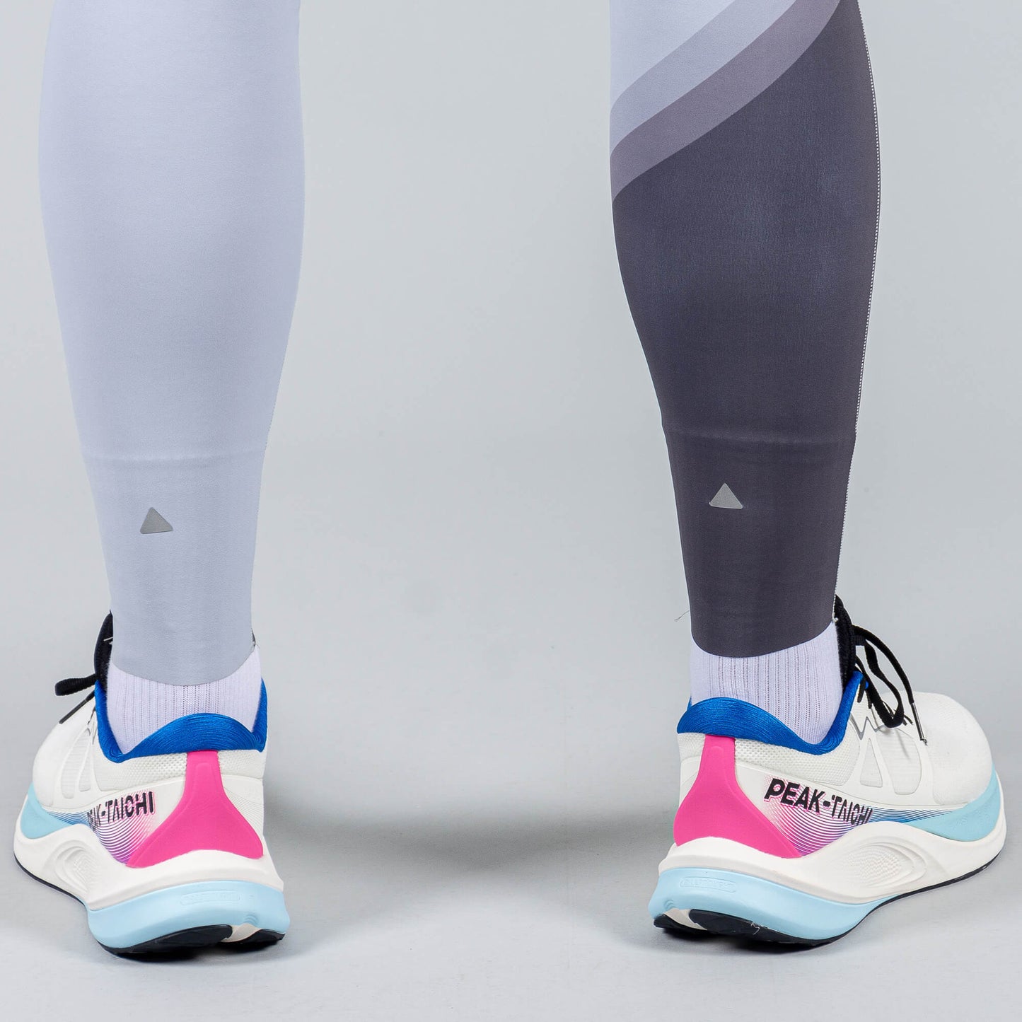 Bežecké legíny Peak SLIVER GREY