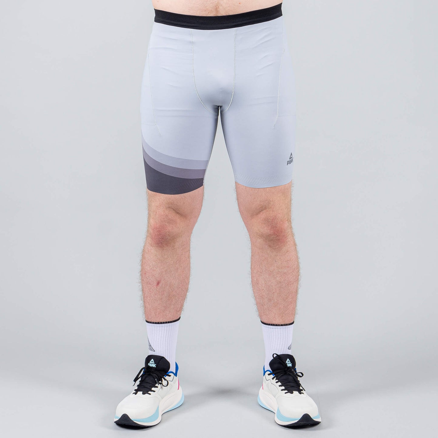 Bežecké šortky Peak SLIVER GREY