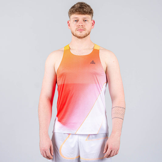 Bežecké pretekárske tielko PEAK Pro ORANGE