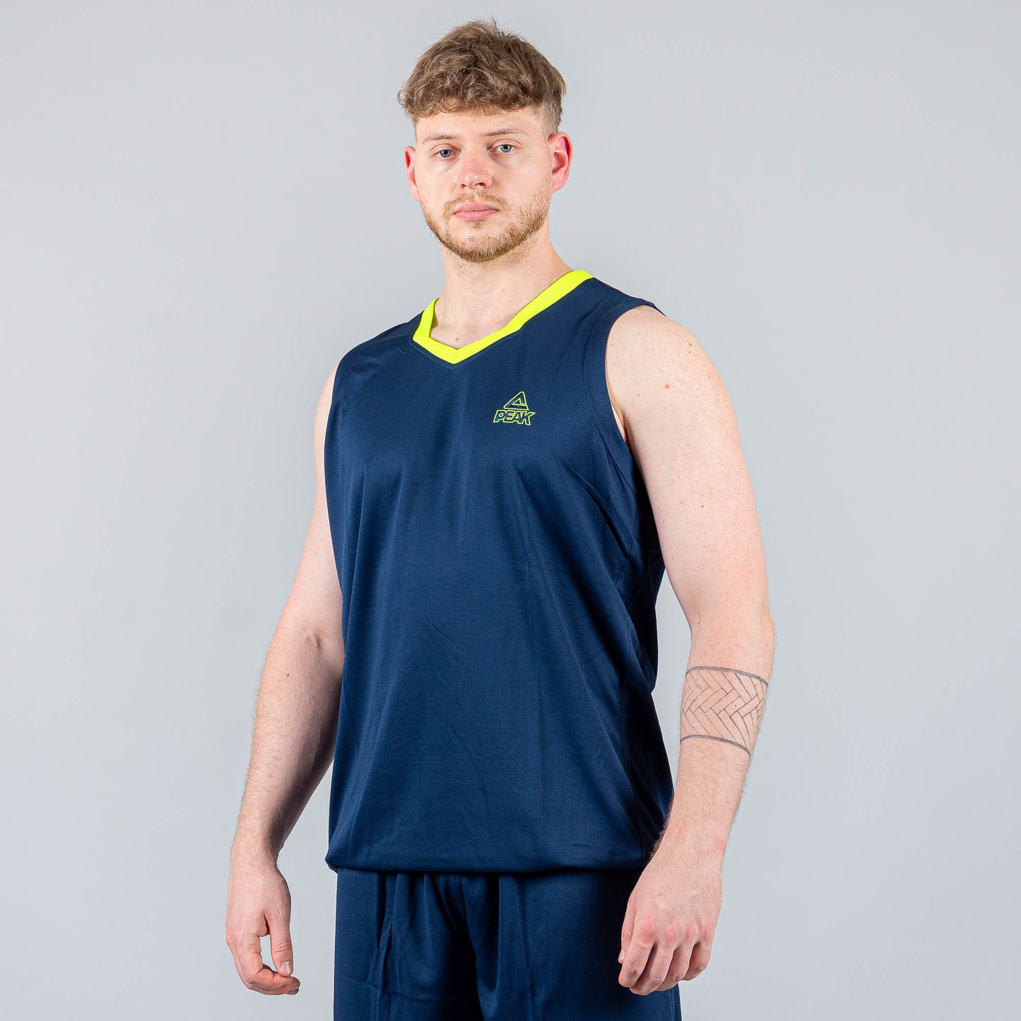 Basketbalová súprava (dres + trenírky) Peak Basketball Uniform set modrá