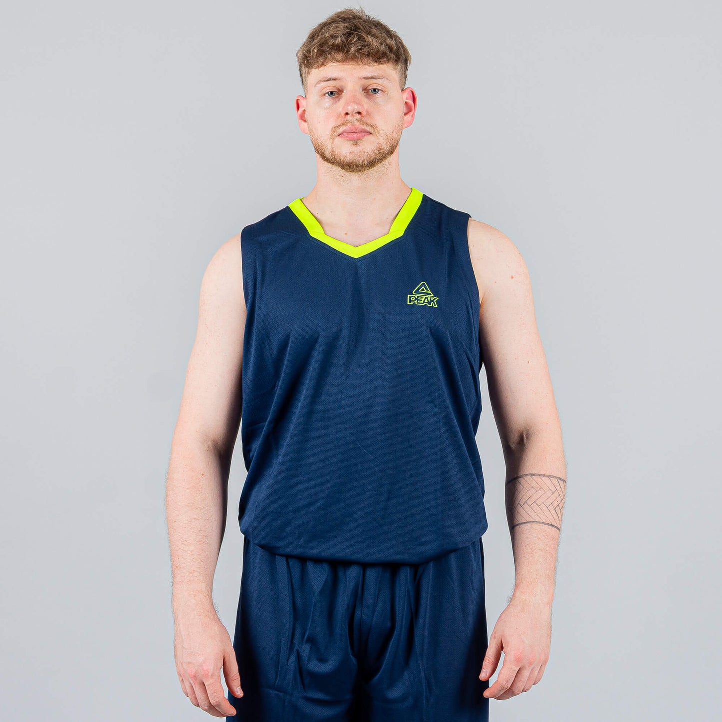Basketbalová súprava (dres + trenírky) Peak Basketball Uniform set modrá