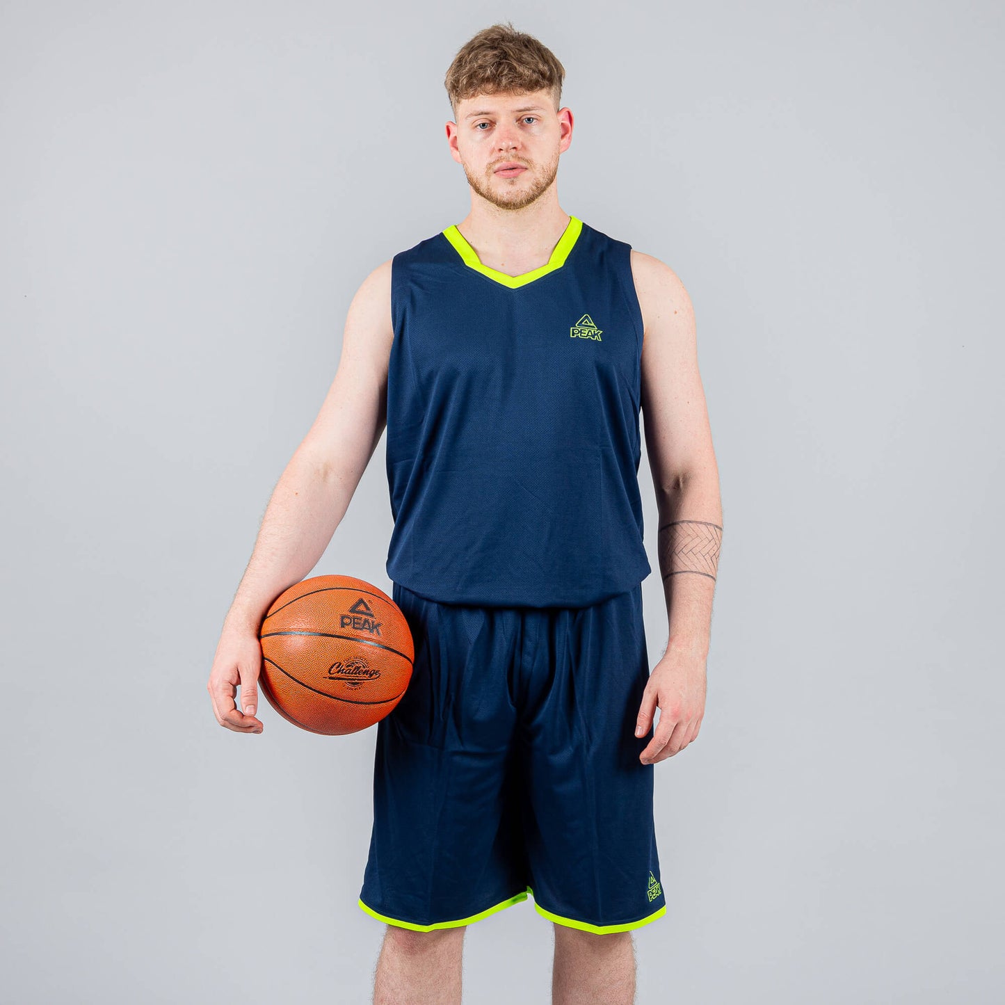 Basketbalová súprava (dres + trenírky) Peak Basketball Uniform set modrá