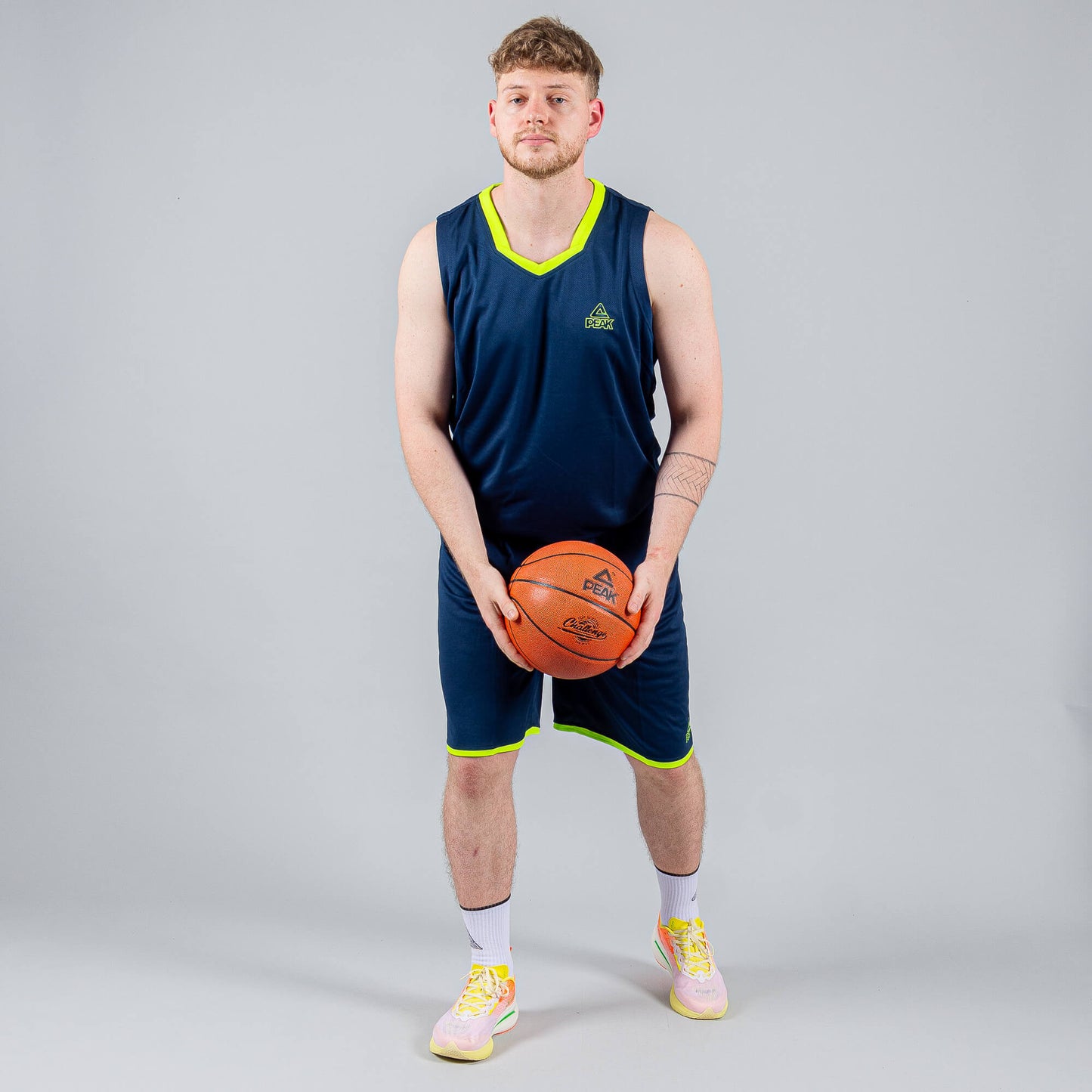 Basketbalová súprava (dres + trenírky) Peak Basketball Uniform set modrá