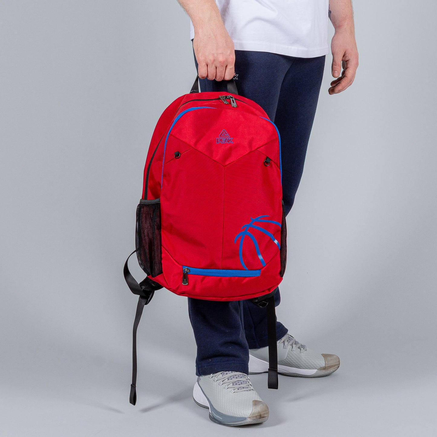 Batoh Peak Basketball Backpack Dk. Red