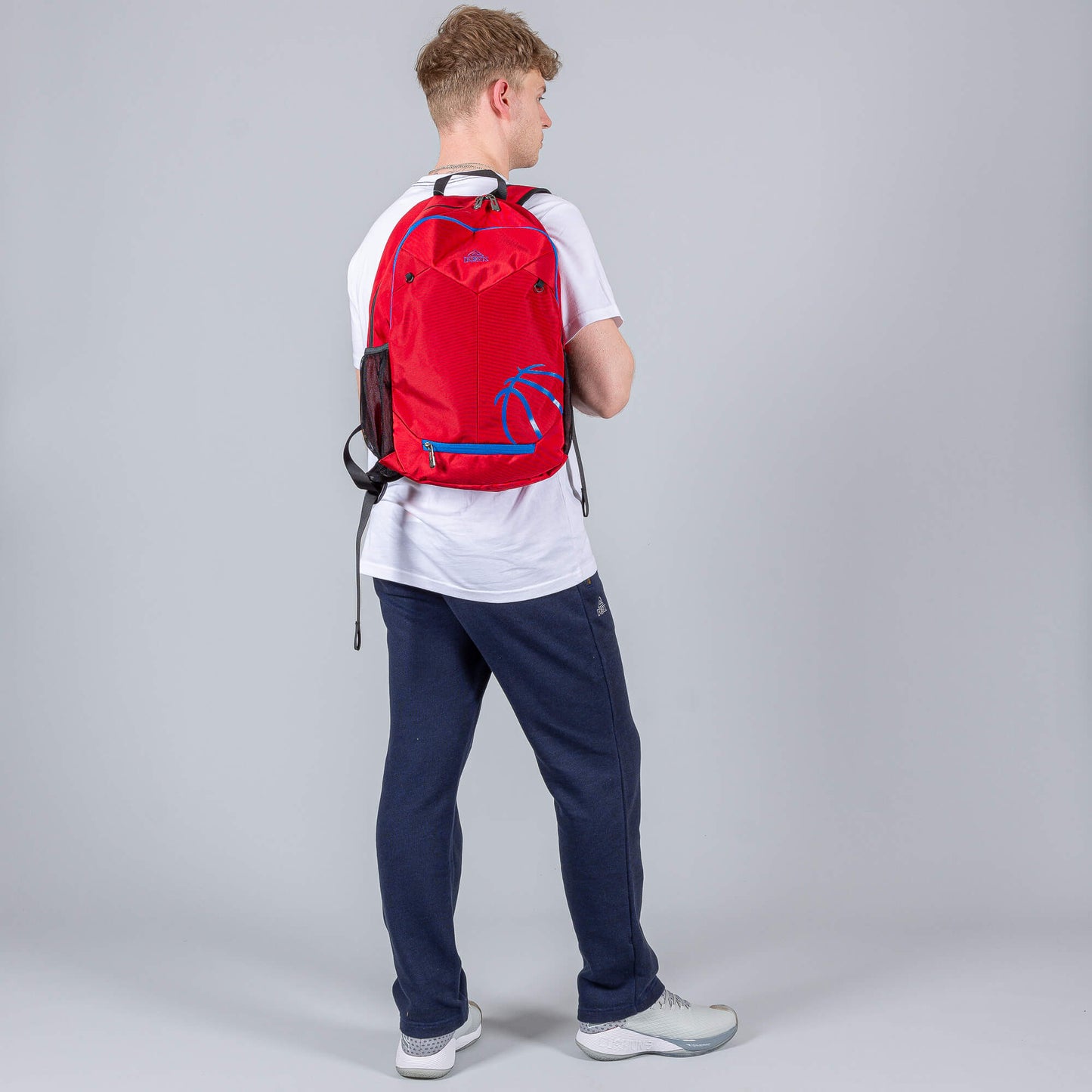 Batoh Peak Basketball Backpack Dk. Red