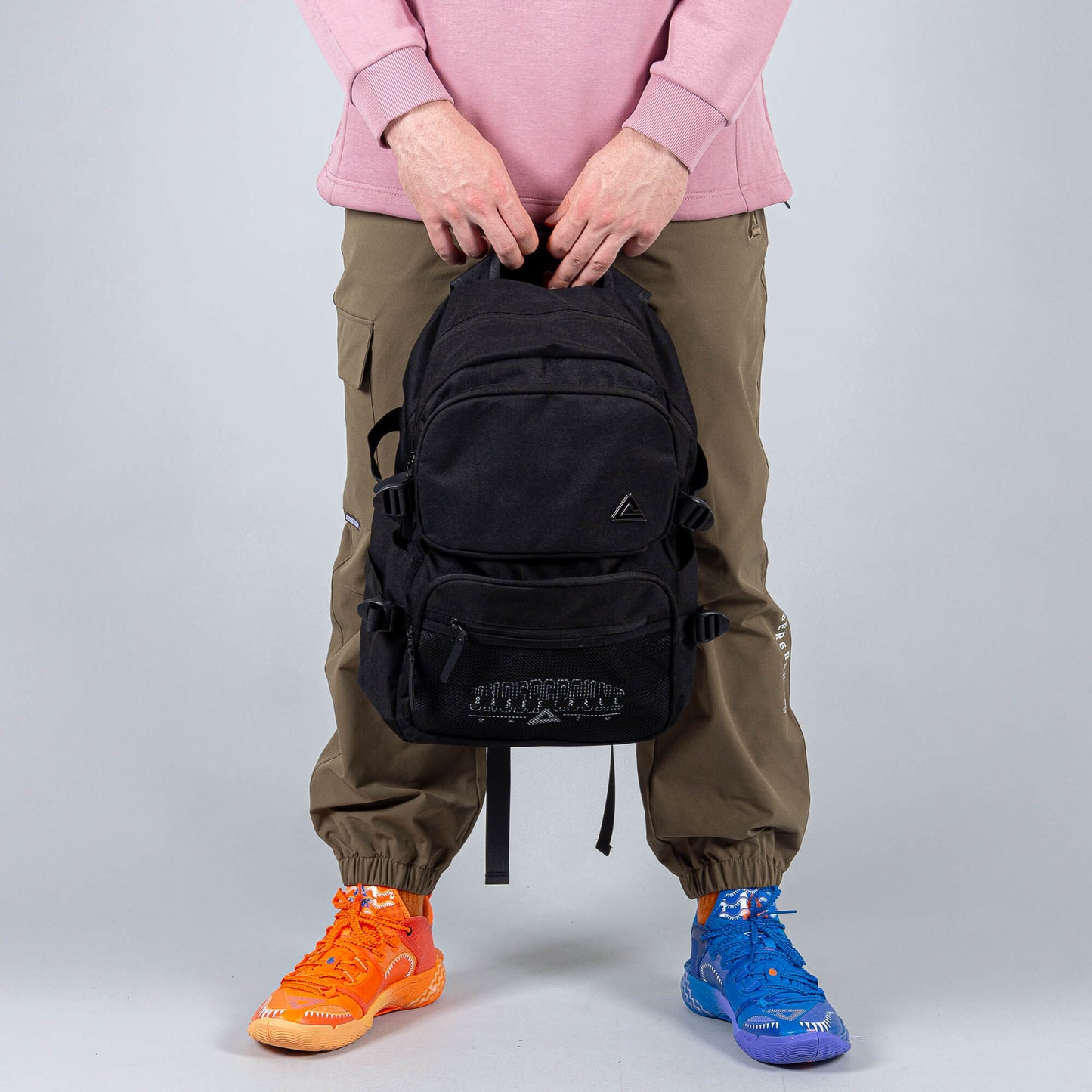 Batoh Peak Underground Basketball Backpack Black