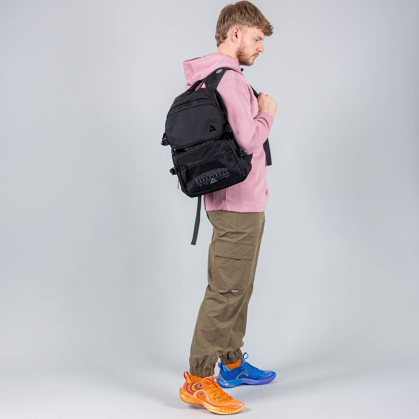 Batoh Peak Underground Basketball Backpack Black