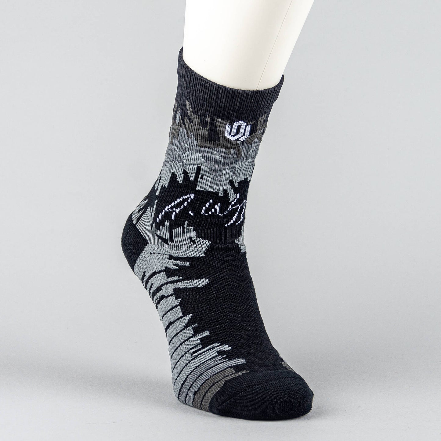 Basketbalové ponožky Peak Wiggins Basketbal Socks Black