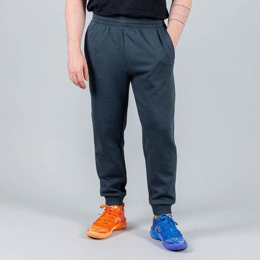 Tepláky Peak Basketball Wiggins Knitted Pants Dk.Grey Blue