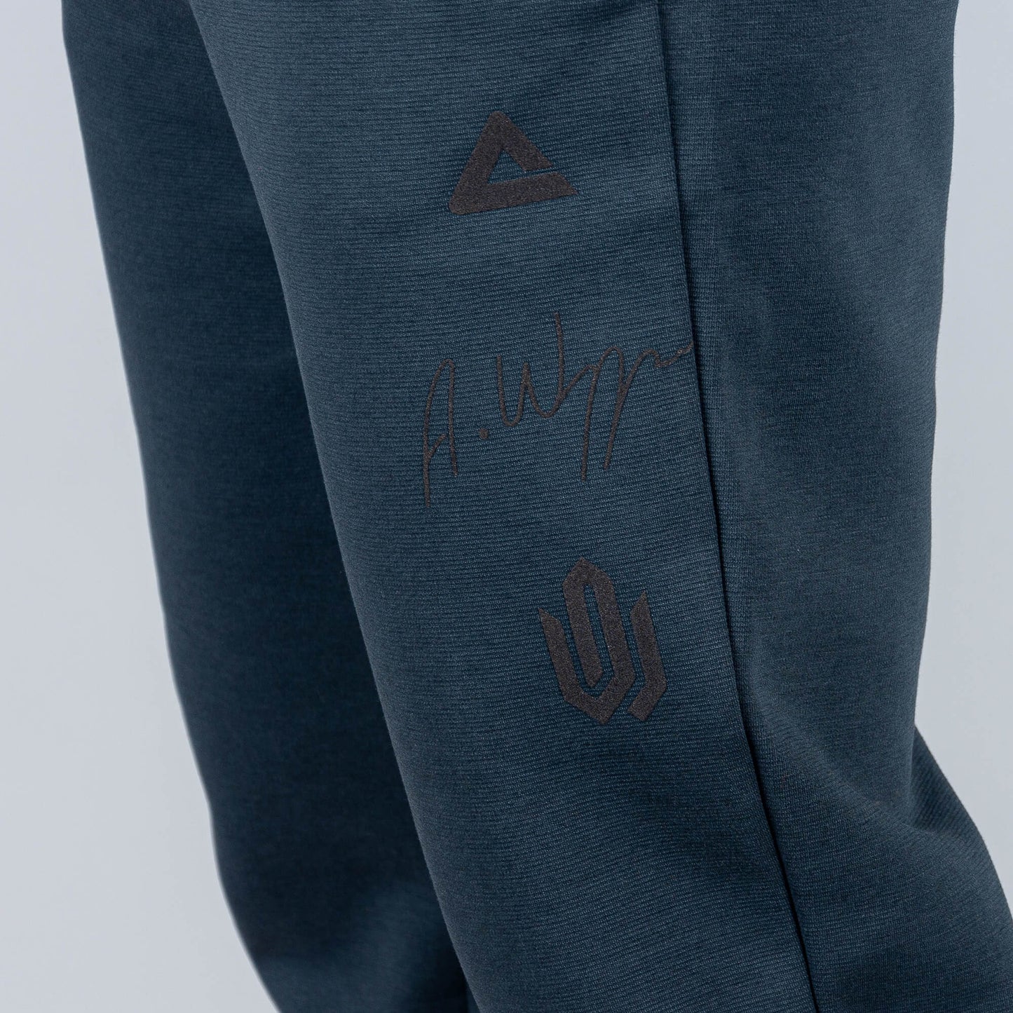 Tepláky Peak Basketball Wiggins Knitted Pants Dk.Grey Blue