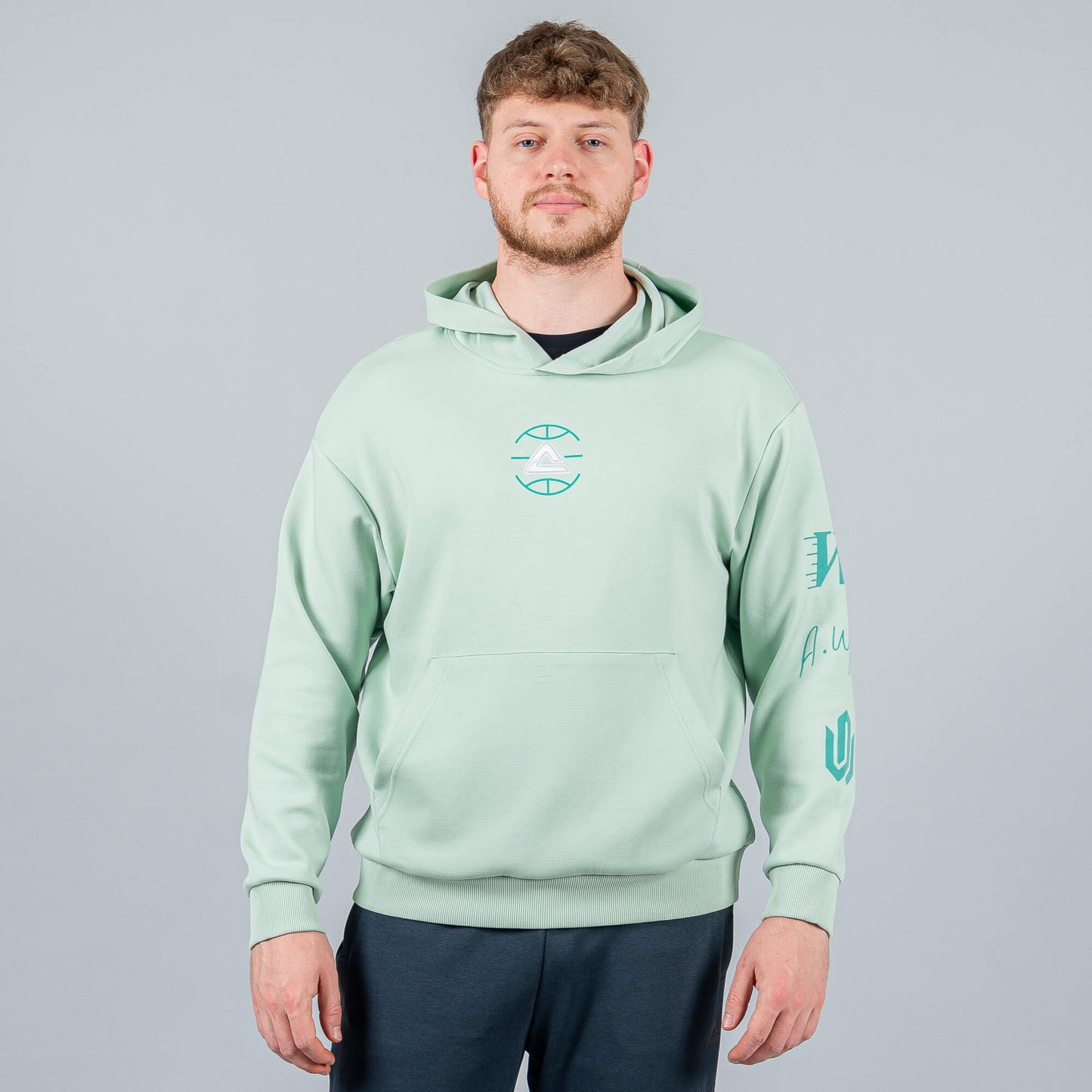 Mikina s kapucňou Peak Basketball Wiggins Hoodie Sweater Green