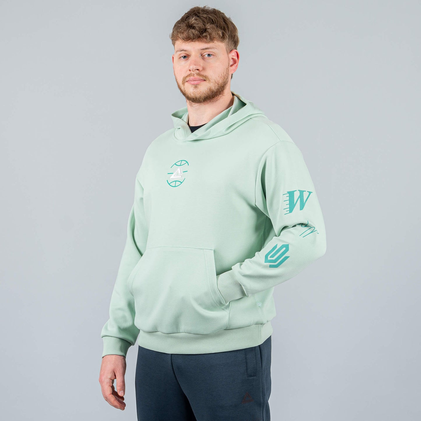 Mikina s kapucňou Peak Basketball Wiggins Hoodie Sweater Green