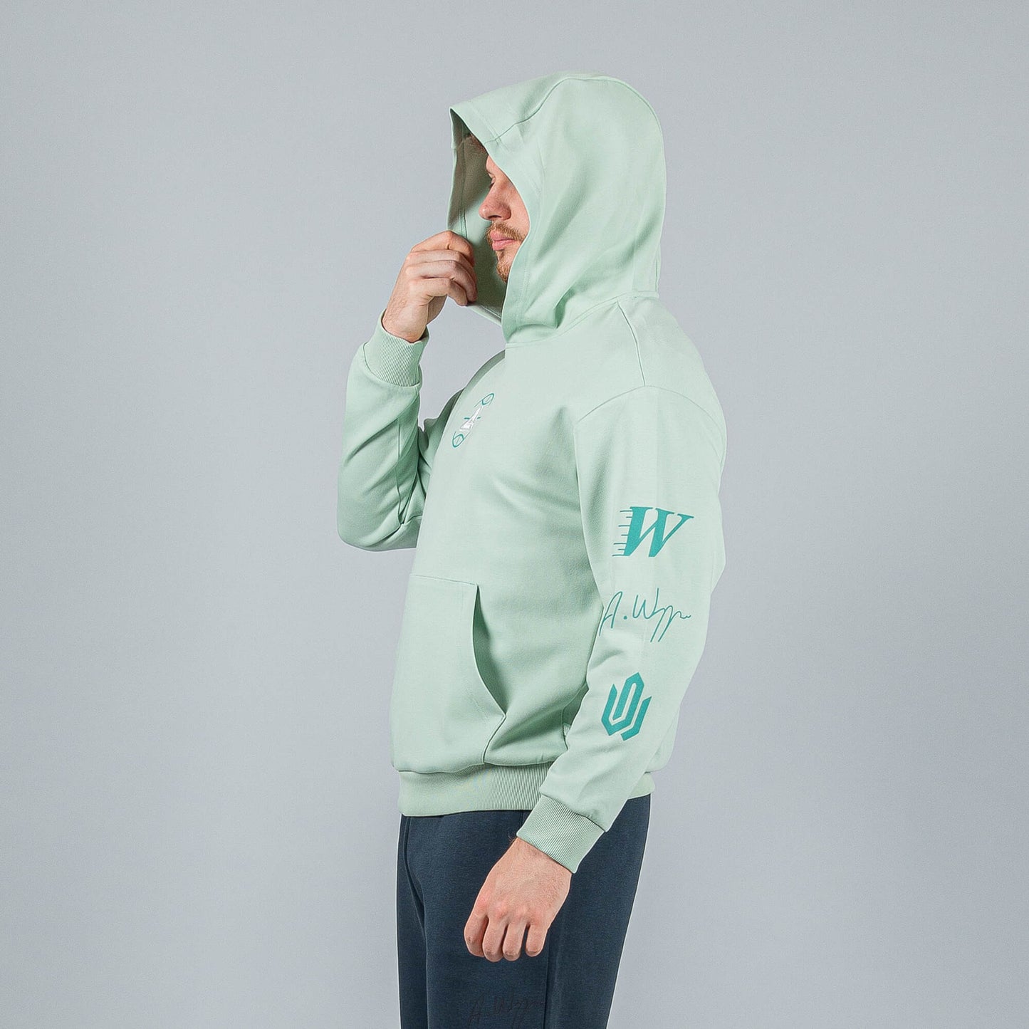 Mikina s kapucňou Peak Basketball Wiggins Hoodie Sweater Green