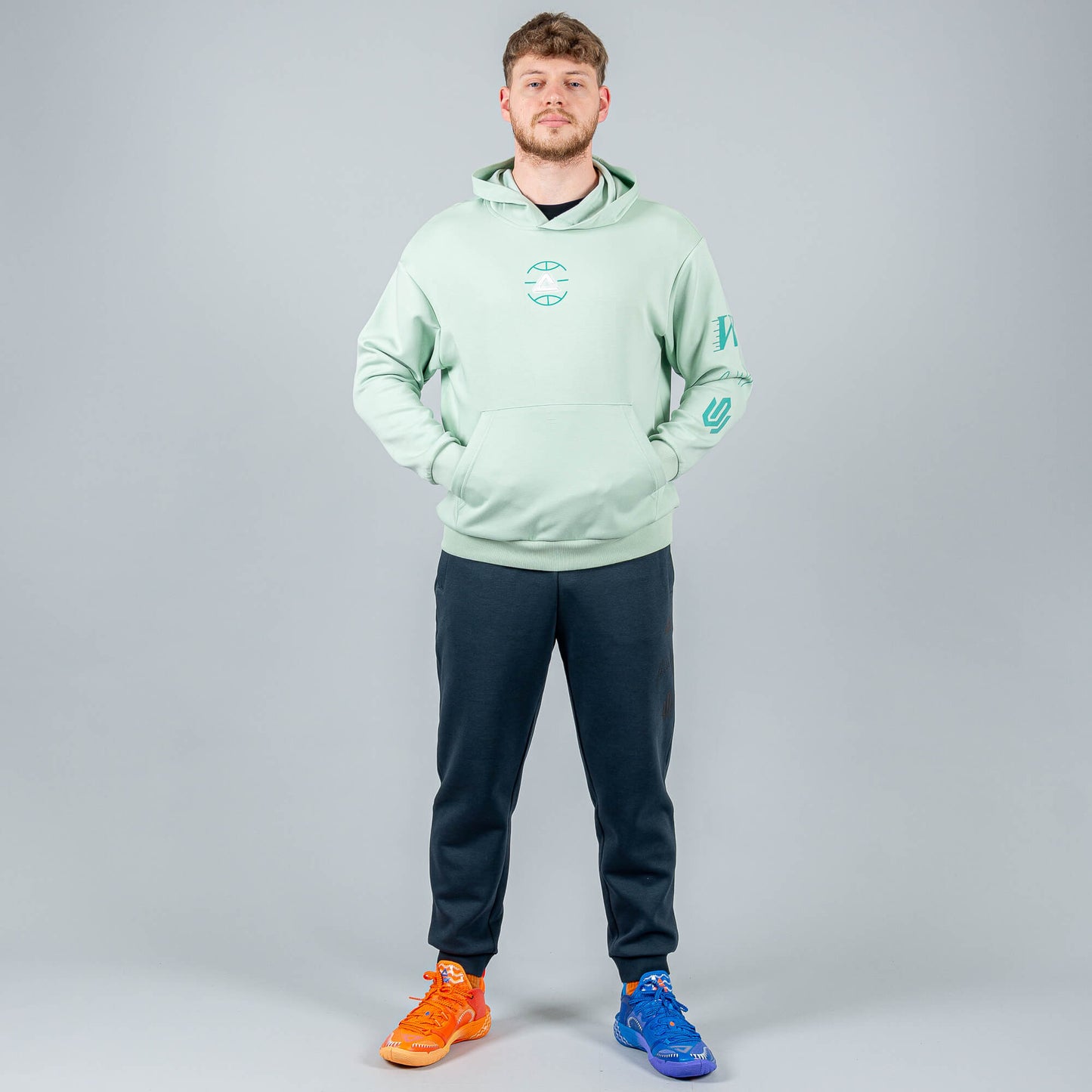Mikina s kapucňou Peak Basketball Wiggins Hoodie Sweater Green