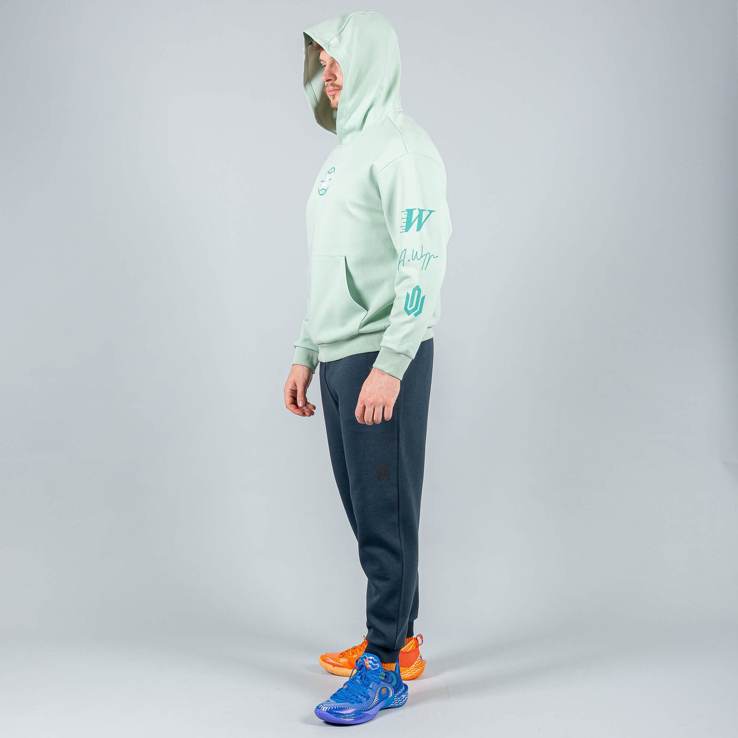 Mikina s kapucňou Peak Basketball Wiggins Hoodie Sweater Green