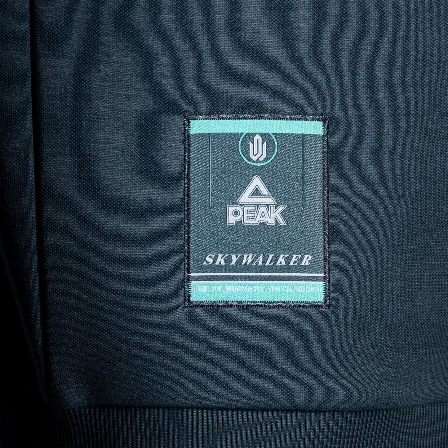 Mikina Peak Basketball Wiggins Sweater Dk. Grey Blue
