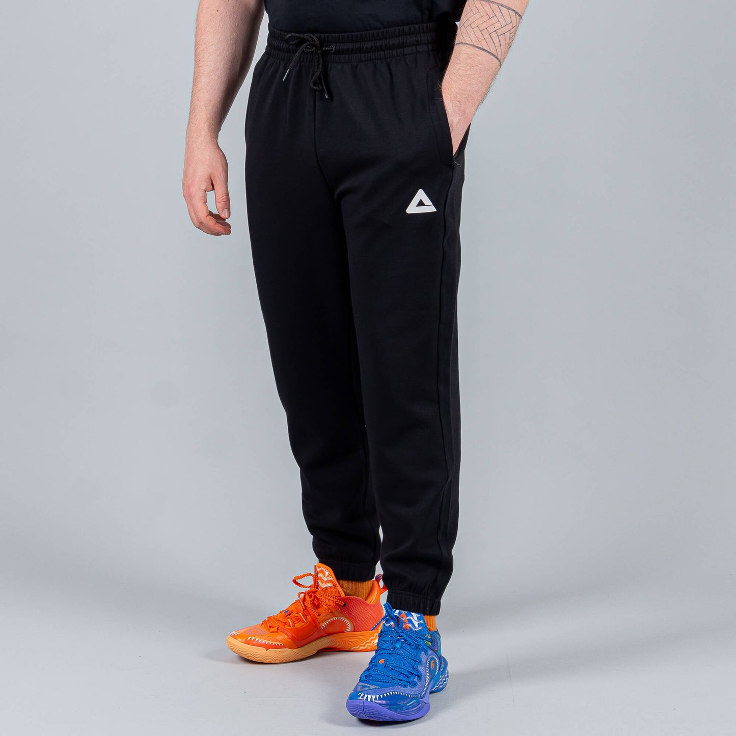 Tepláky Peak Basketball Underground Knitted Pants Black
