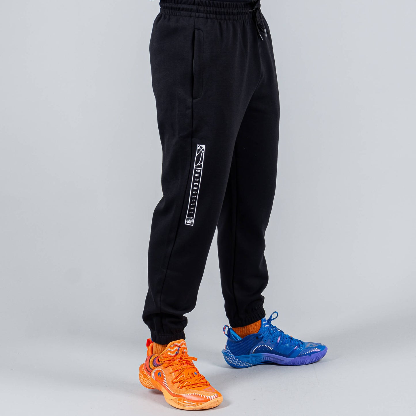 Tepláky Peak Basketball Underground Knitted Pants Black