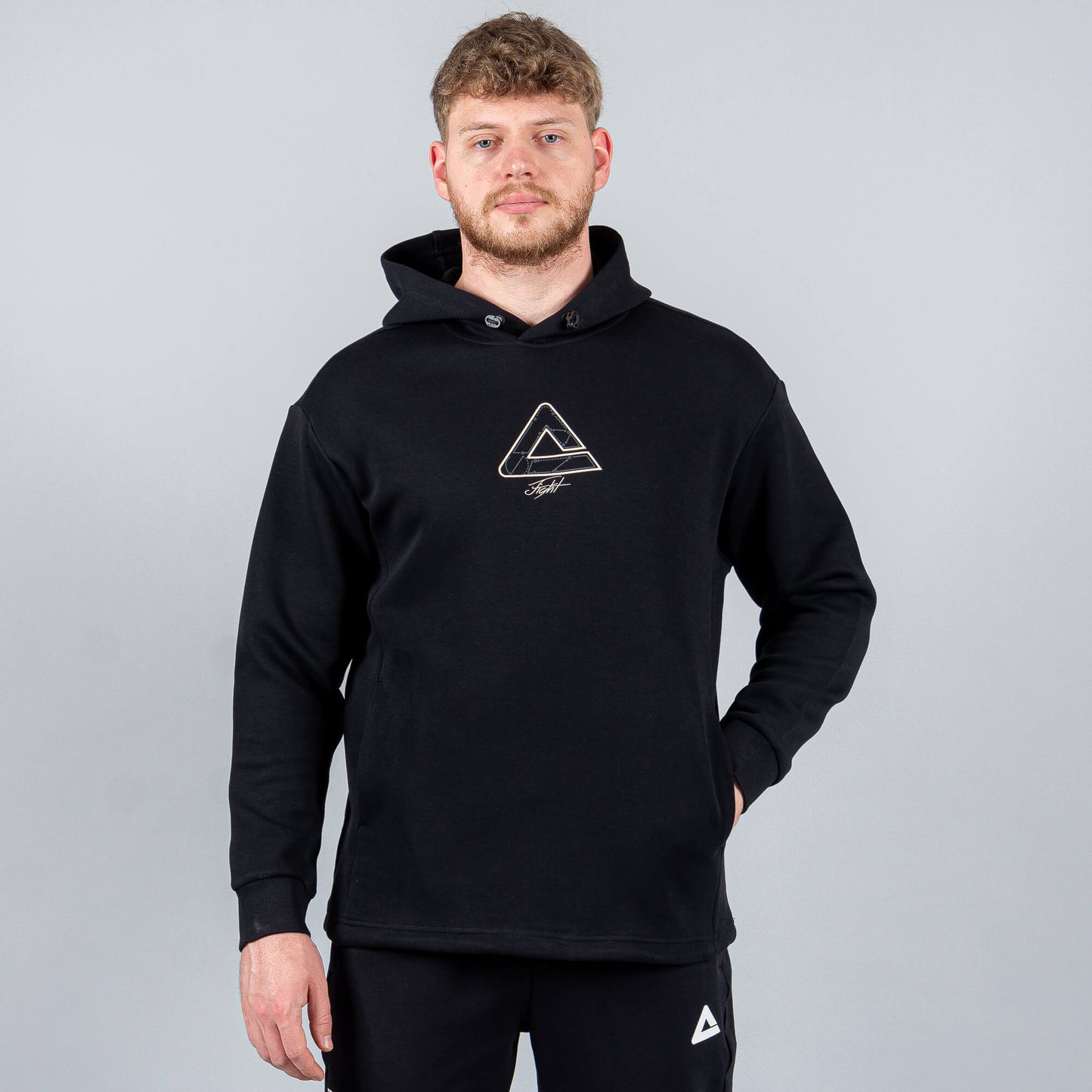 Mikina Peak Underground Fight Hoody Black