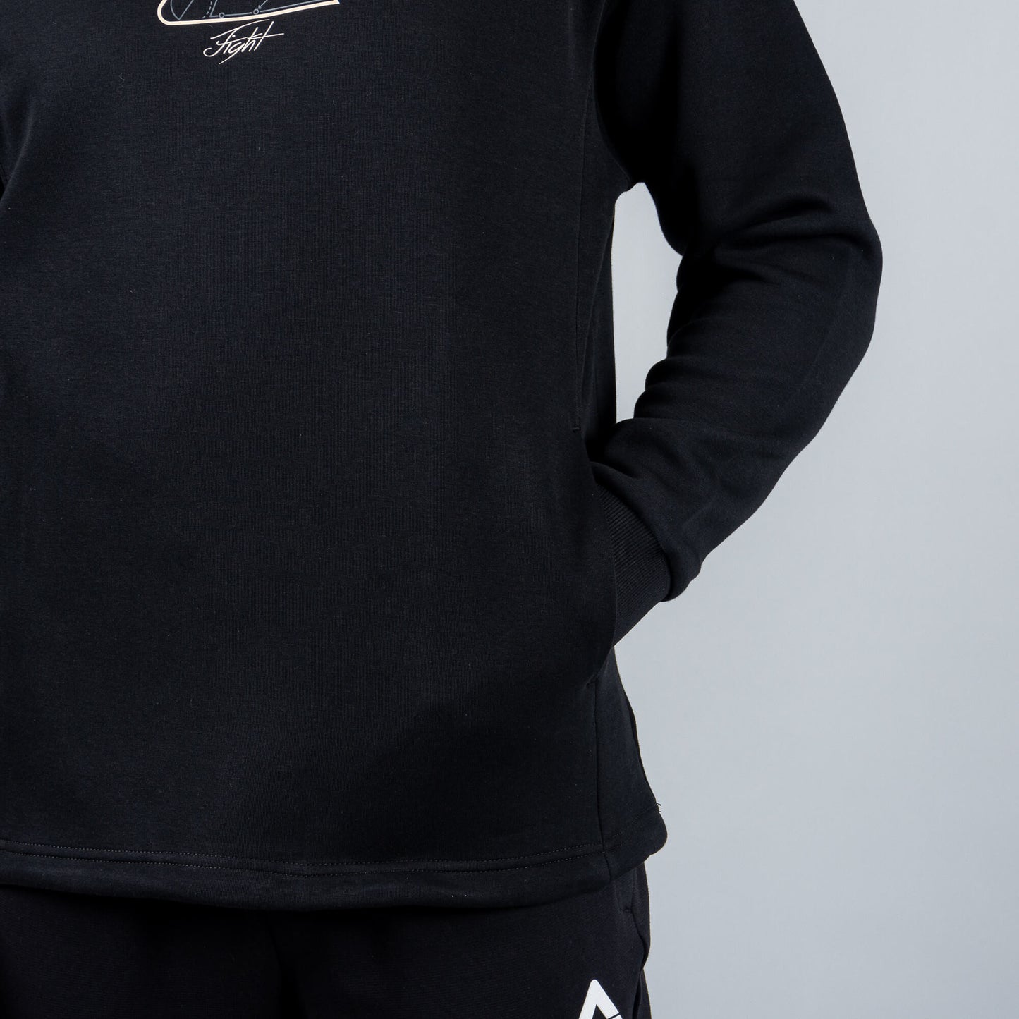 Mikina Peak Underground Fight Hoody Black