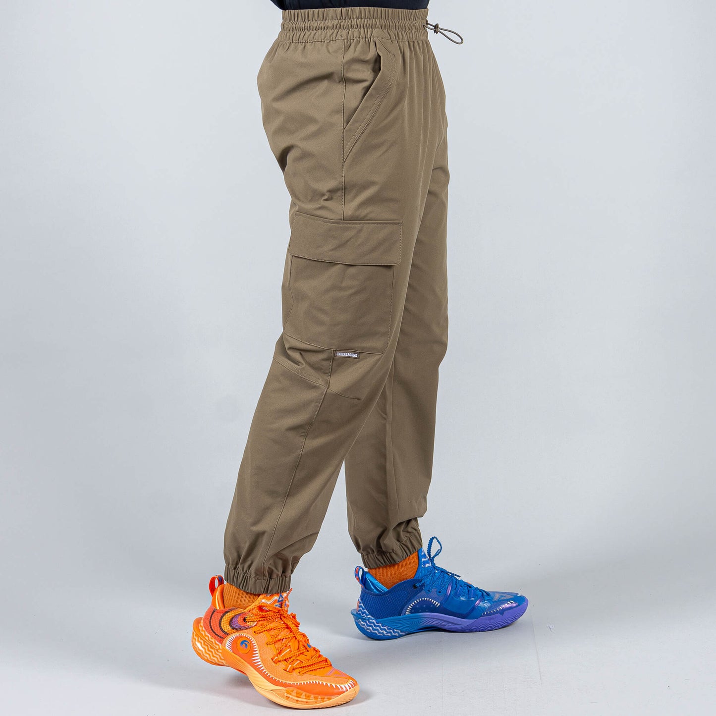 Tepláky Peak Basketball Underground Woven Pants Green
