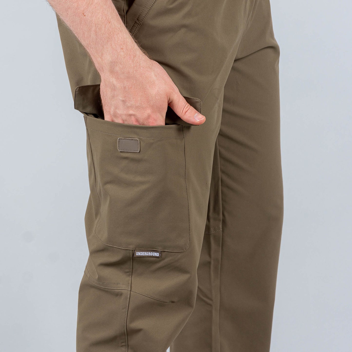 Tepláky Peak Basketball Underground Woven Pants Green