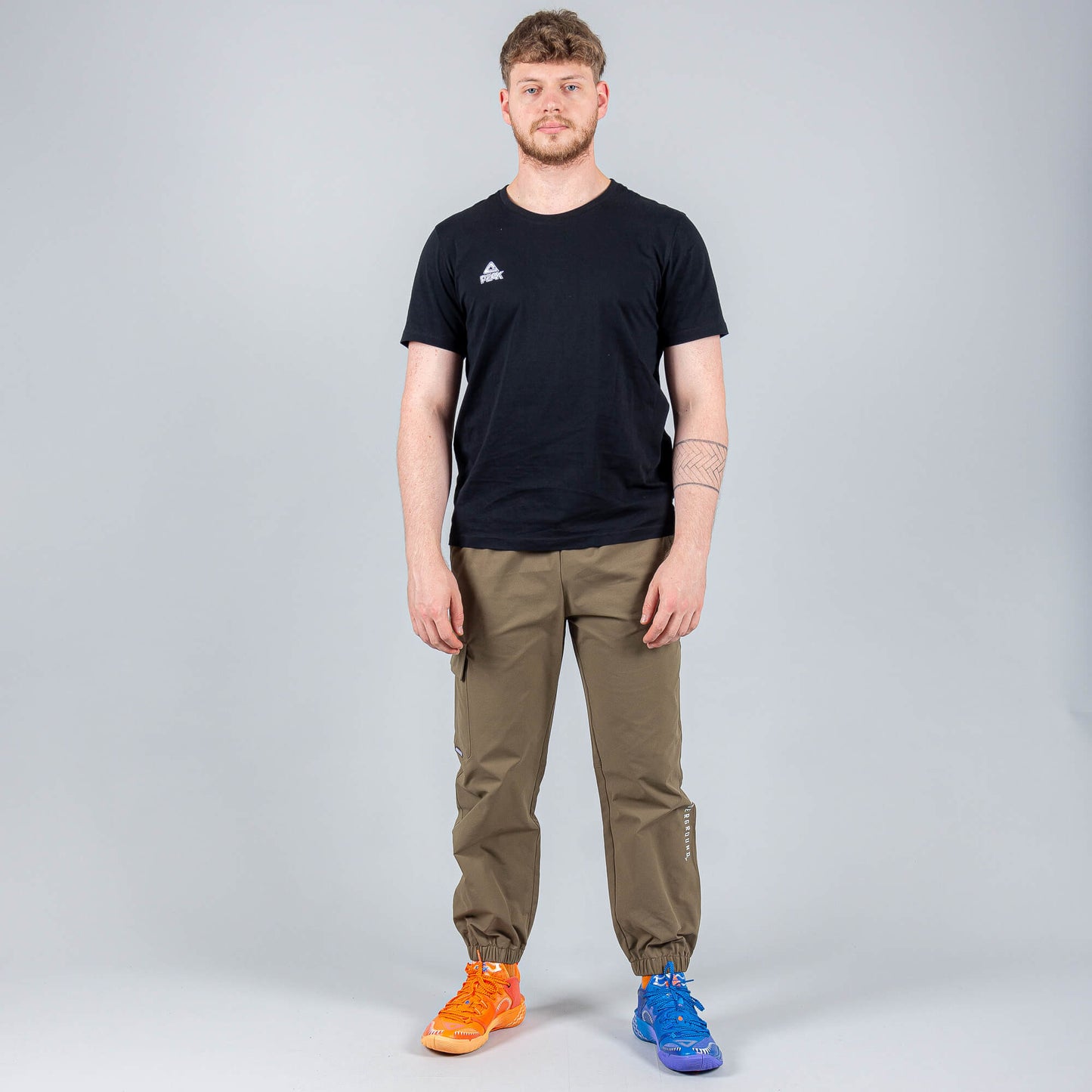 Tepláky Peak Basketball Underground Woven Pants Green