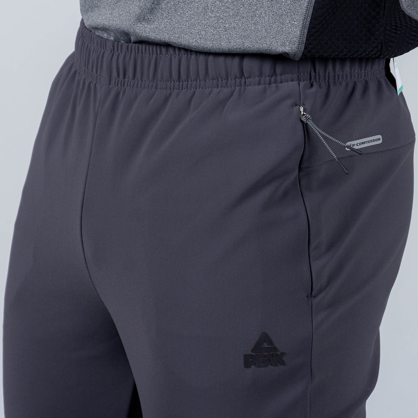 Tepláky Peak Running Knitted Pants Dk.Grey