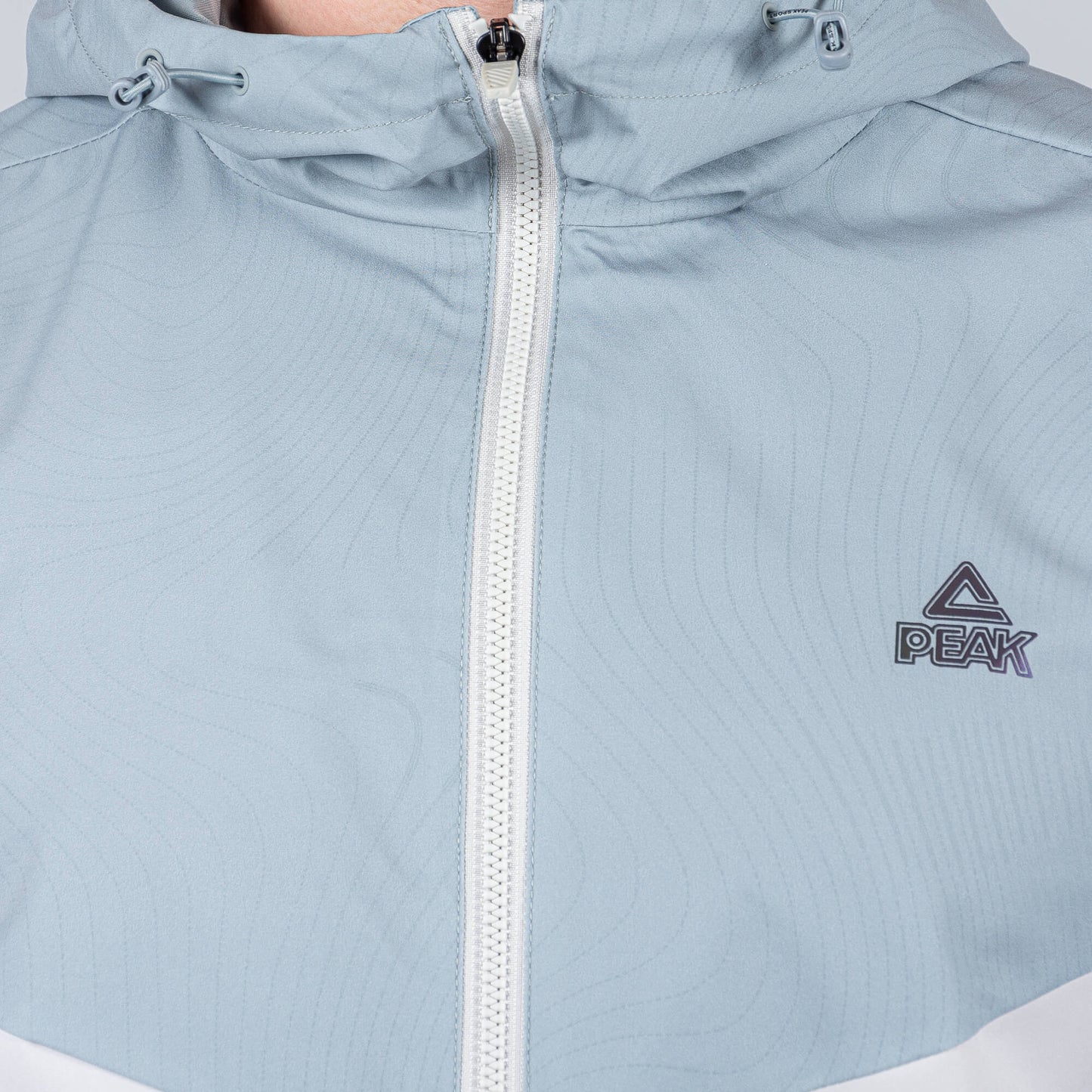 Bežecká bunda Peak Running Velvet Jacket Lt.Grey Blue
