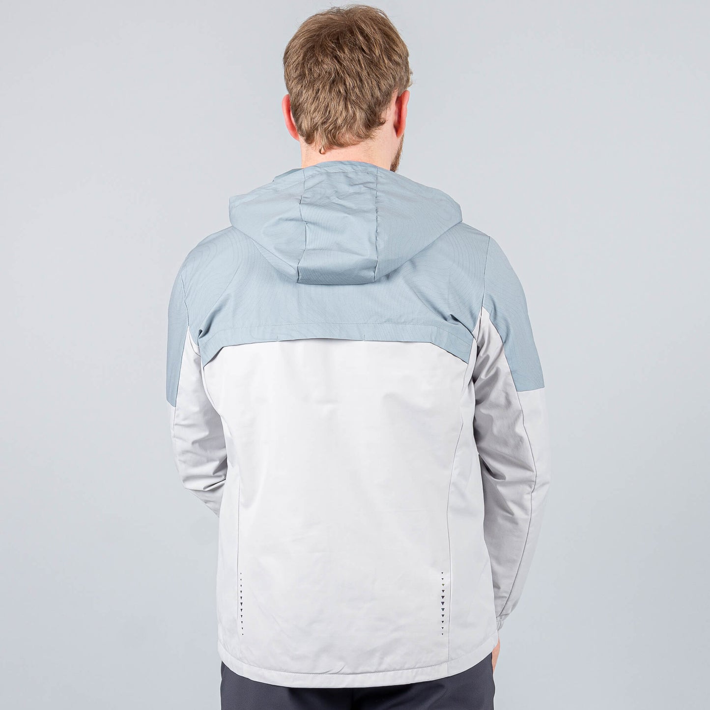 Bežecká bunda Peak Running Velvet Jacket Lt.Grey Blue