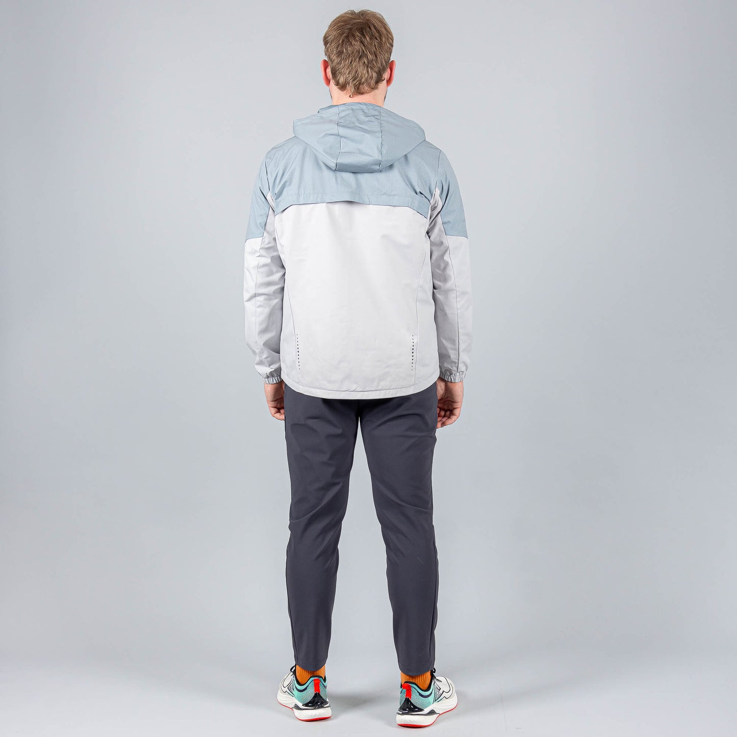 Bežecká bunda Peak Running Velvet Jacket Lt.Grey Blue